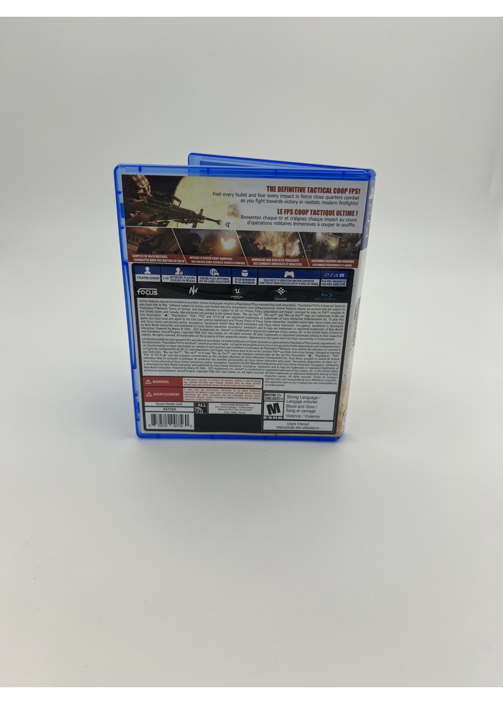 Sony Insurgency Sandstorm Ps4