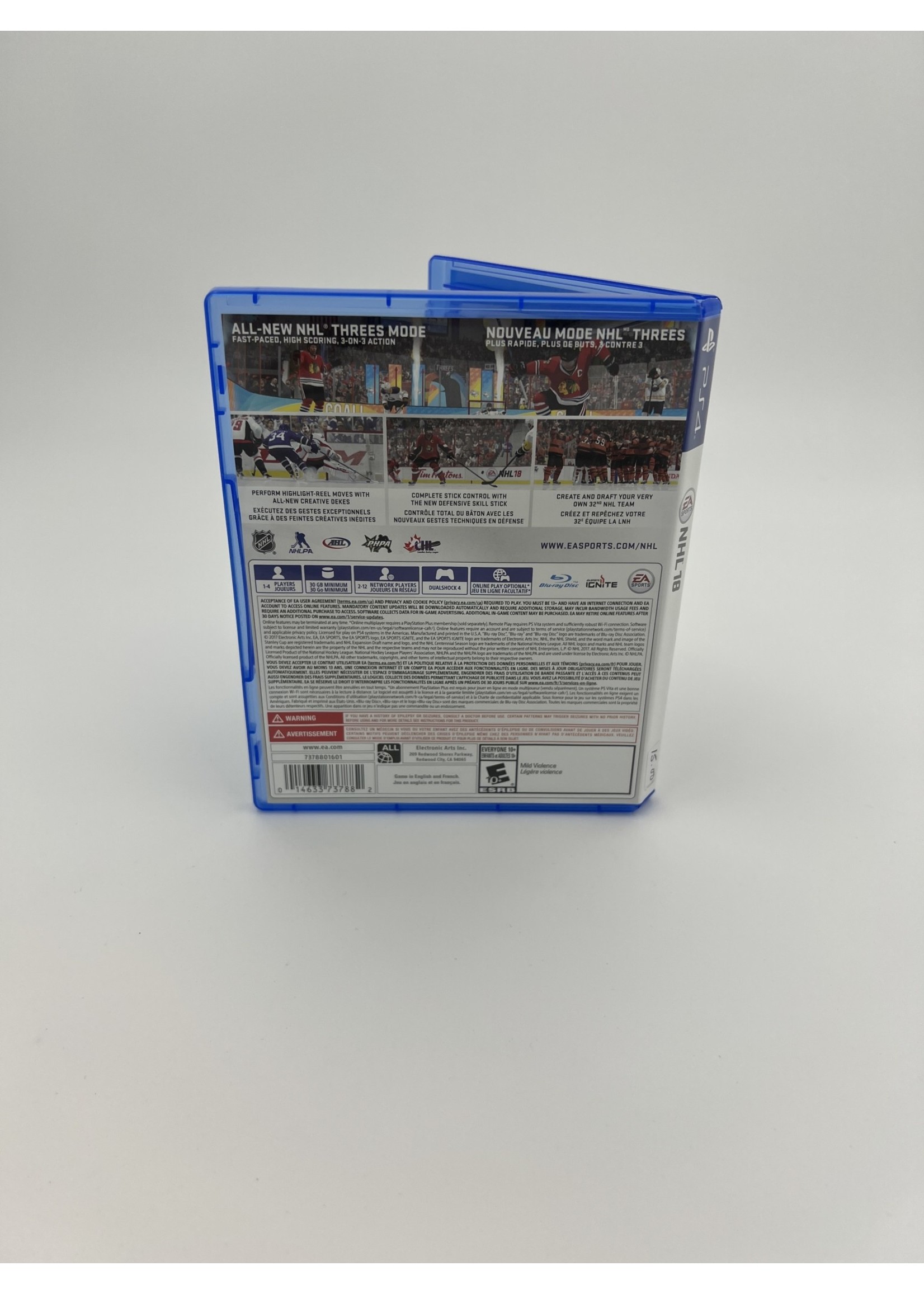 Sony Nhl 18 Ps4