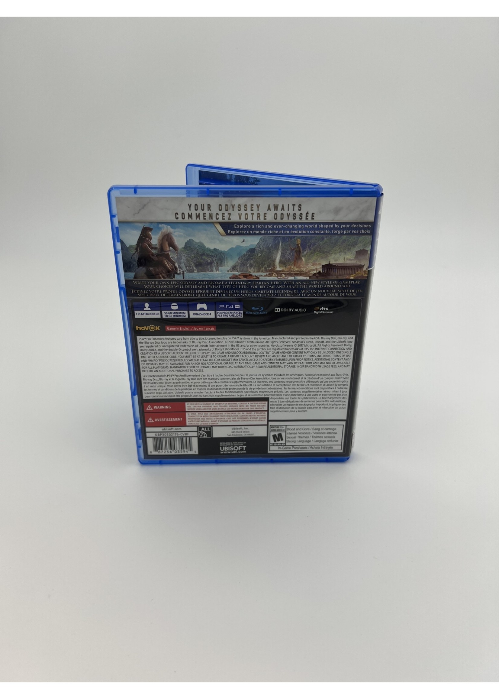 Sony Assassins Creed Odyssey Ps4