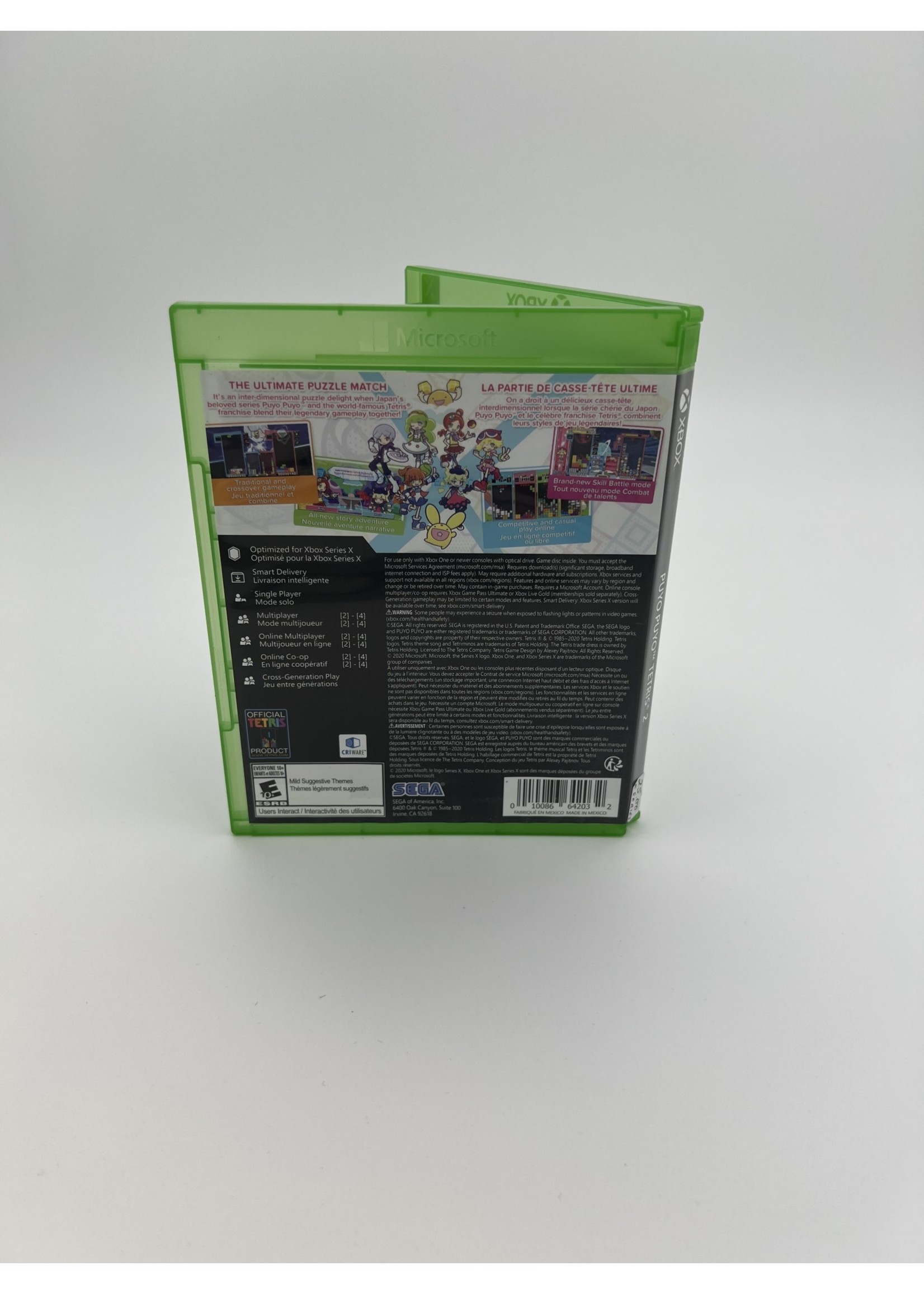 Xbox Puyopuyo / Tetris 2 Xbox X