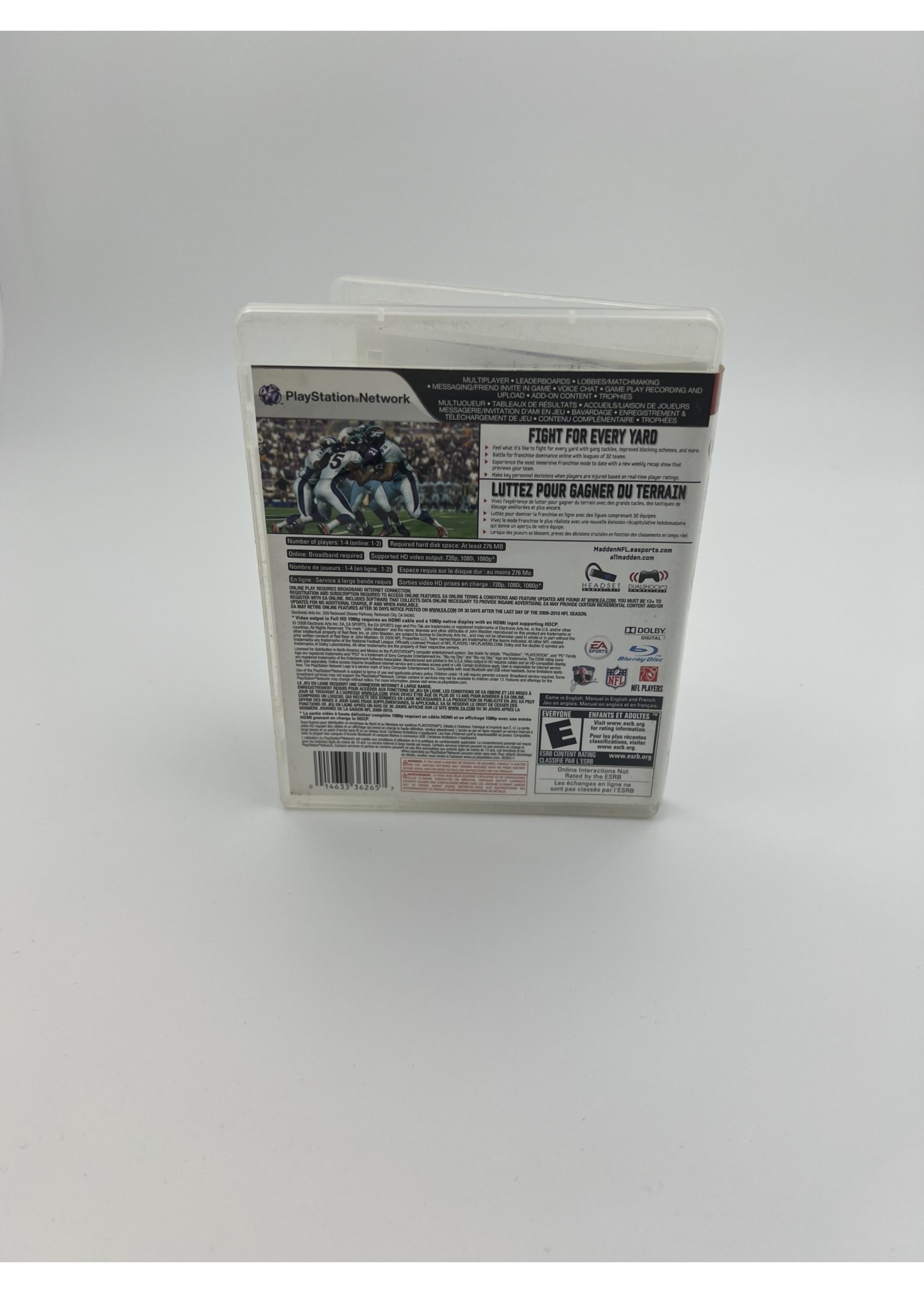 Sony Madden 10 Ps3