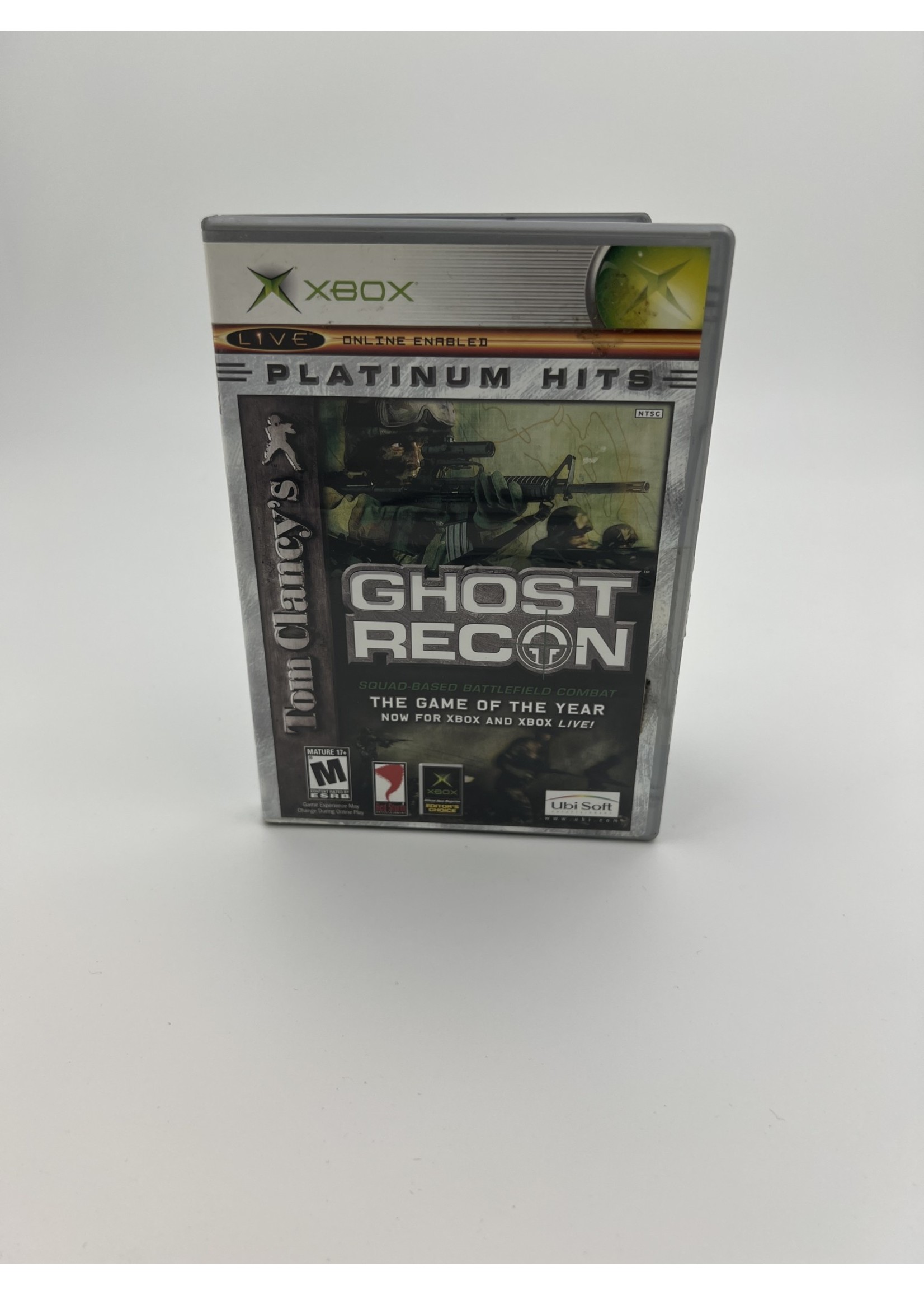 Xbox Tom Clancy Ghost Recon Platinum Hits Xbox