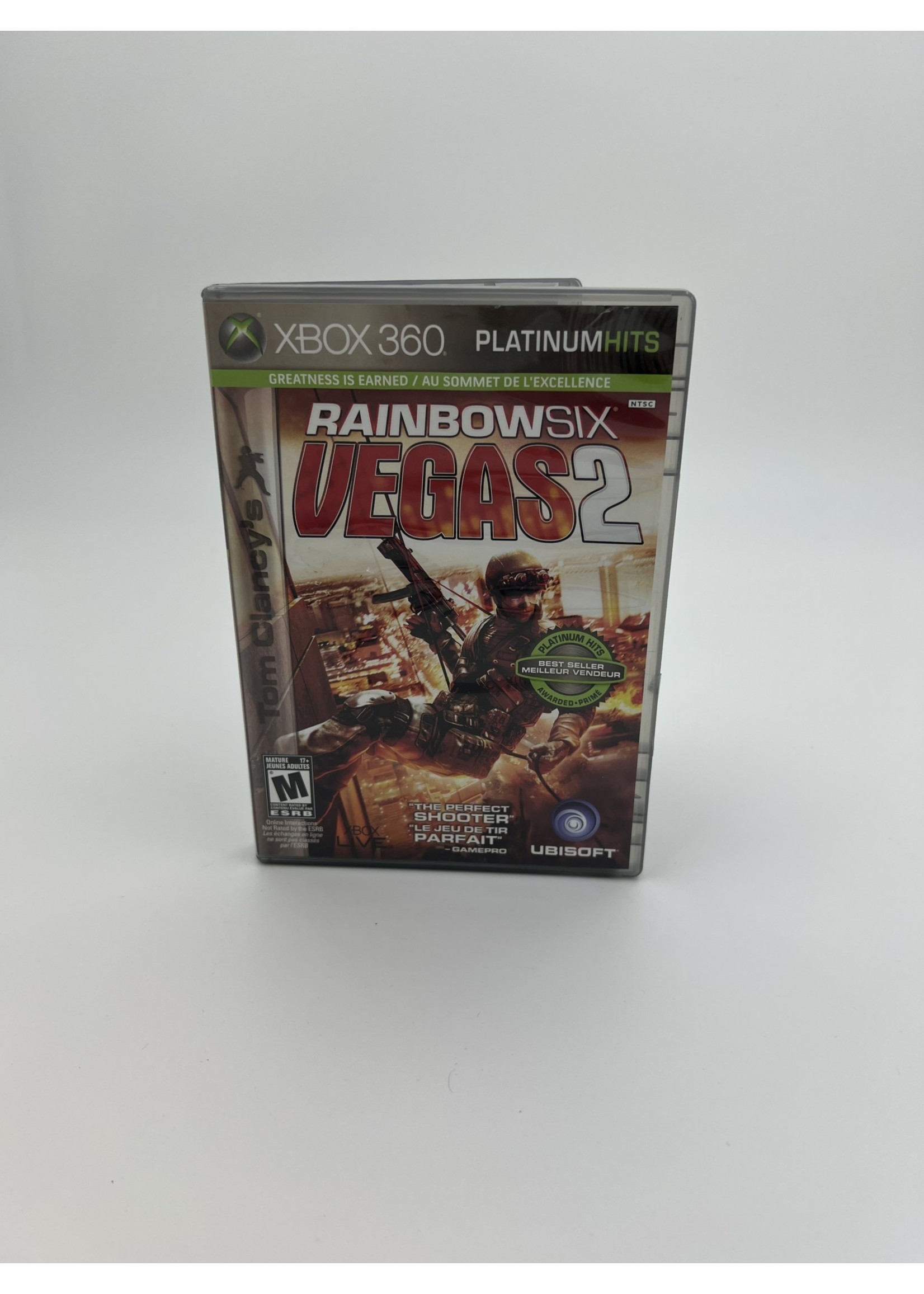 Xbox Tom Clancy Rainbow Six Vegas 2 Platinum Hits Xbox 360