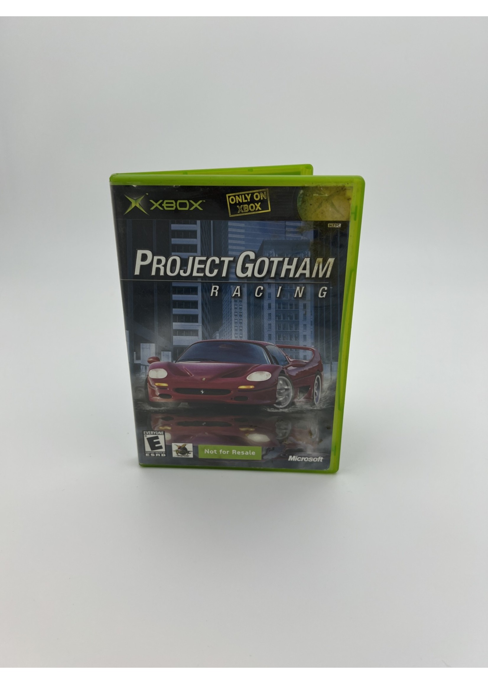 Xbox Project Gotham Racing Not For Resale Xbox