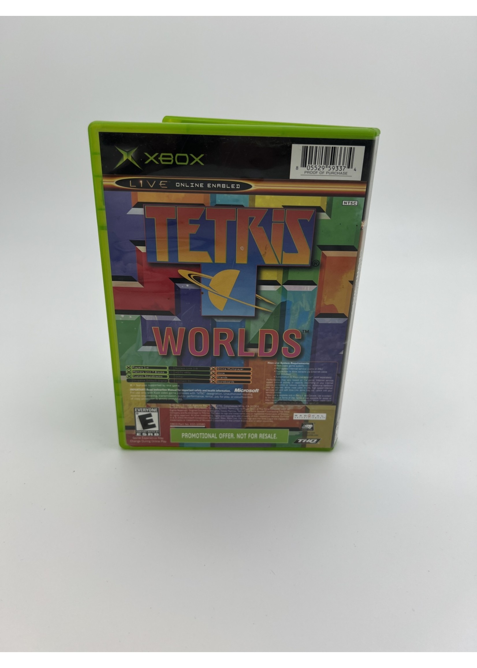 Xbox Star Wars Clone Wars / Tetris Worlds Xbox