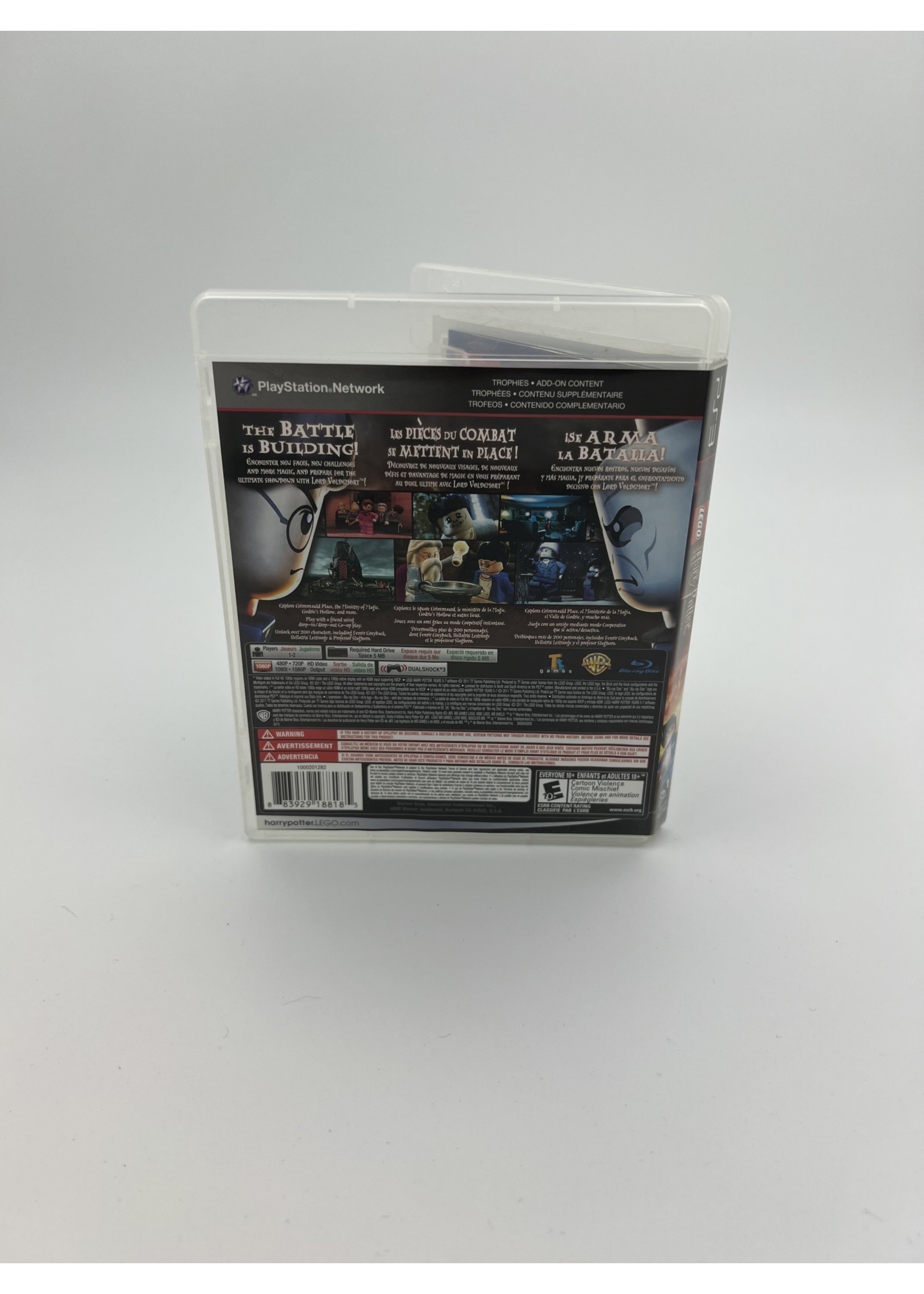 Sony Lego Harry Potter Years 5 To 7 Ps3