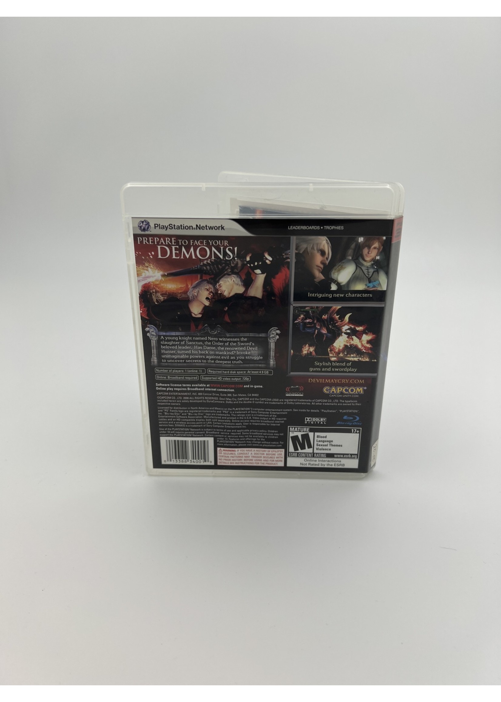 Sony Devil May Cry 4 Greatest Hits Ps3