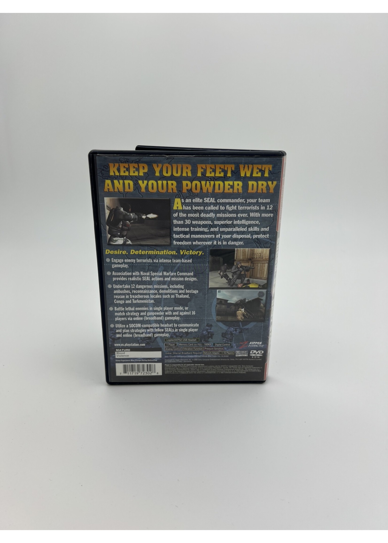 Sony Socom Us Navy Seals Greatest Hits Ps2