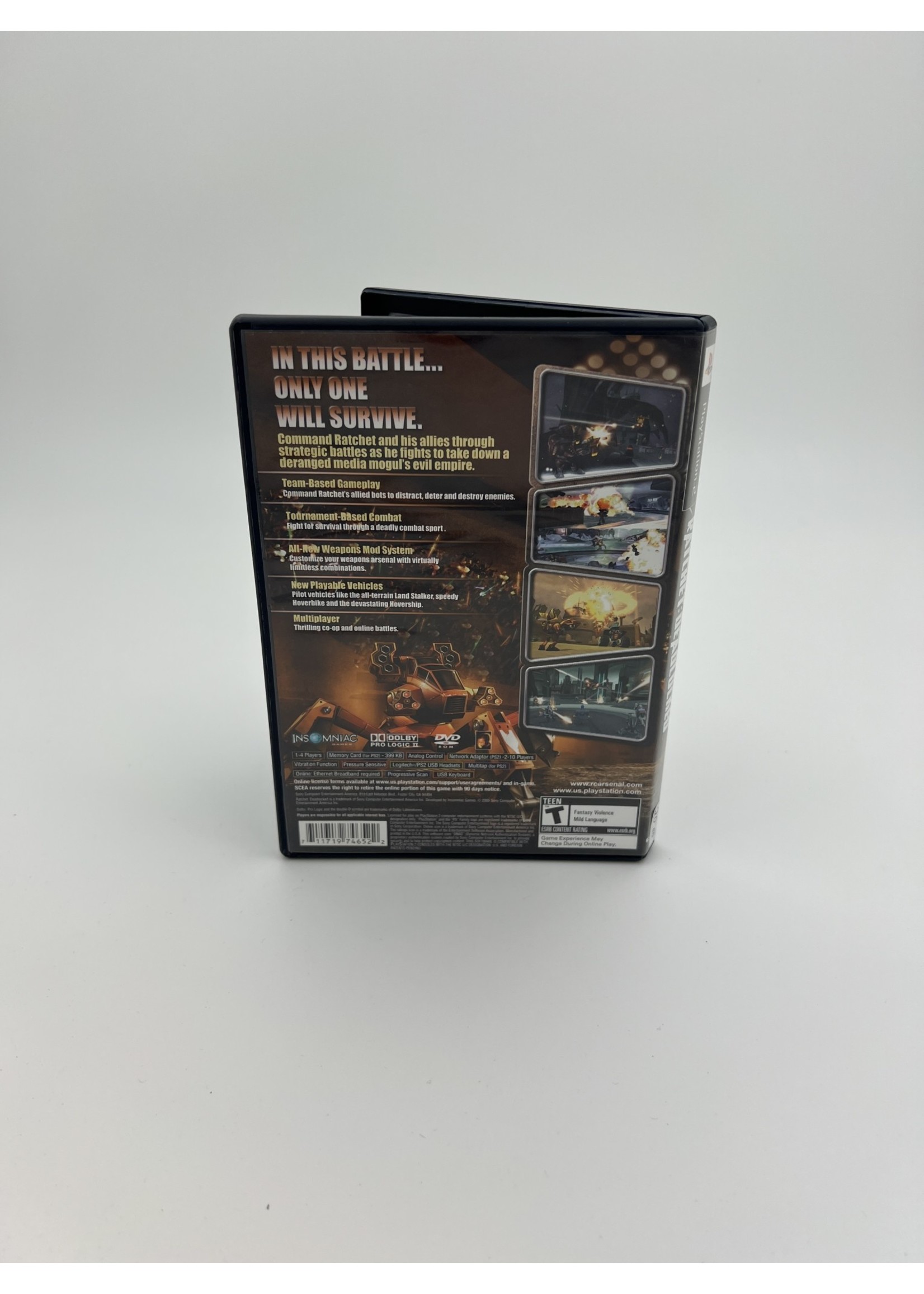 Sony Ratchet Deadlocked Ps2