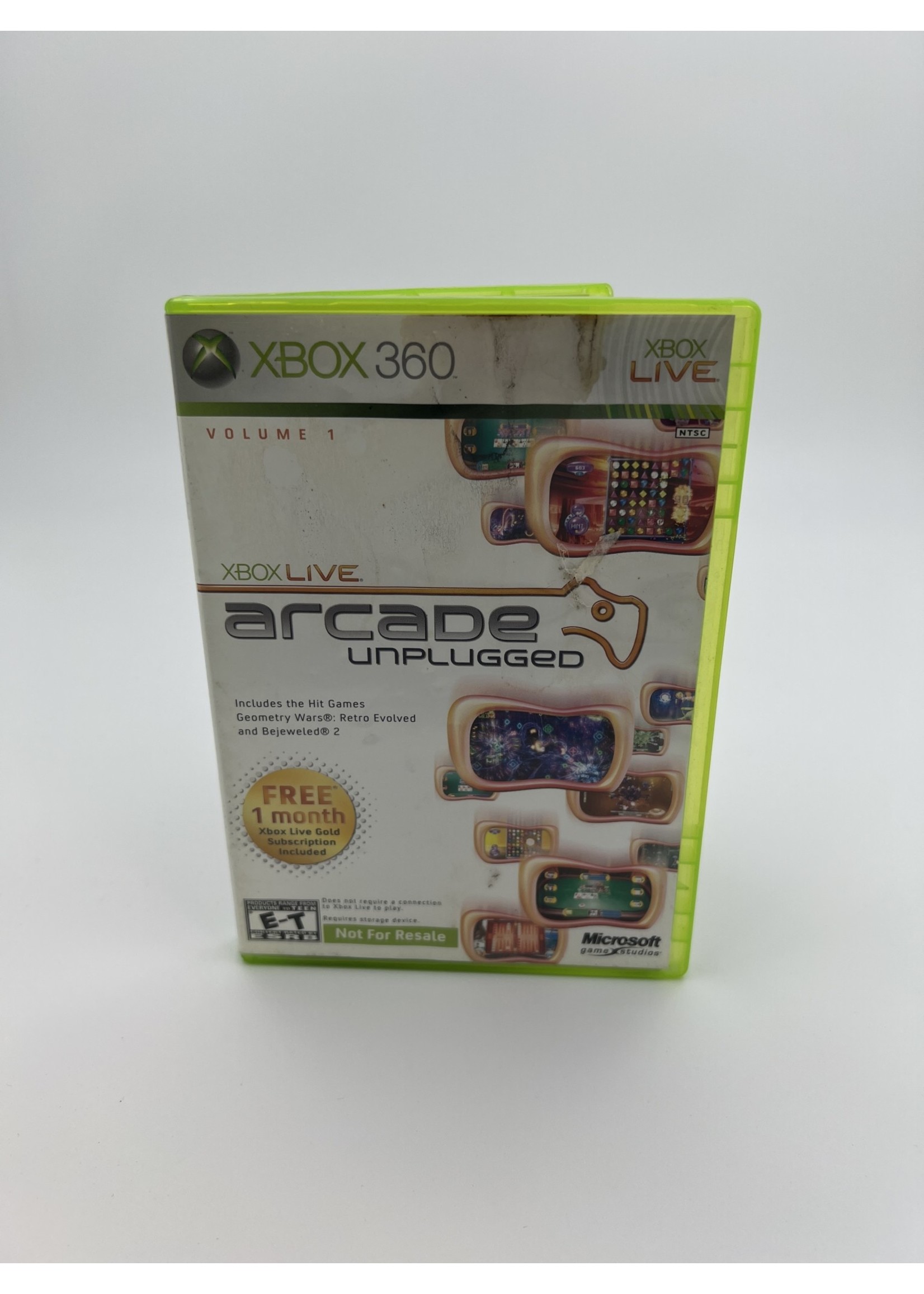 Xbox Arcade Unplugged XBOX 360