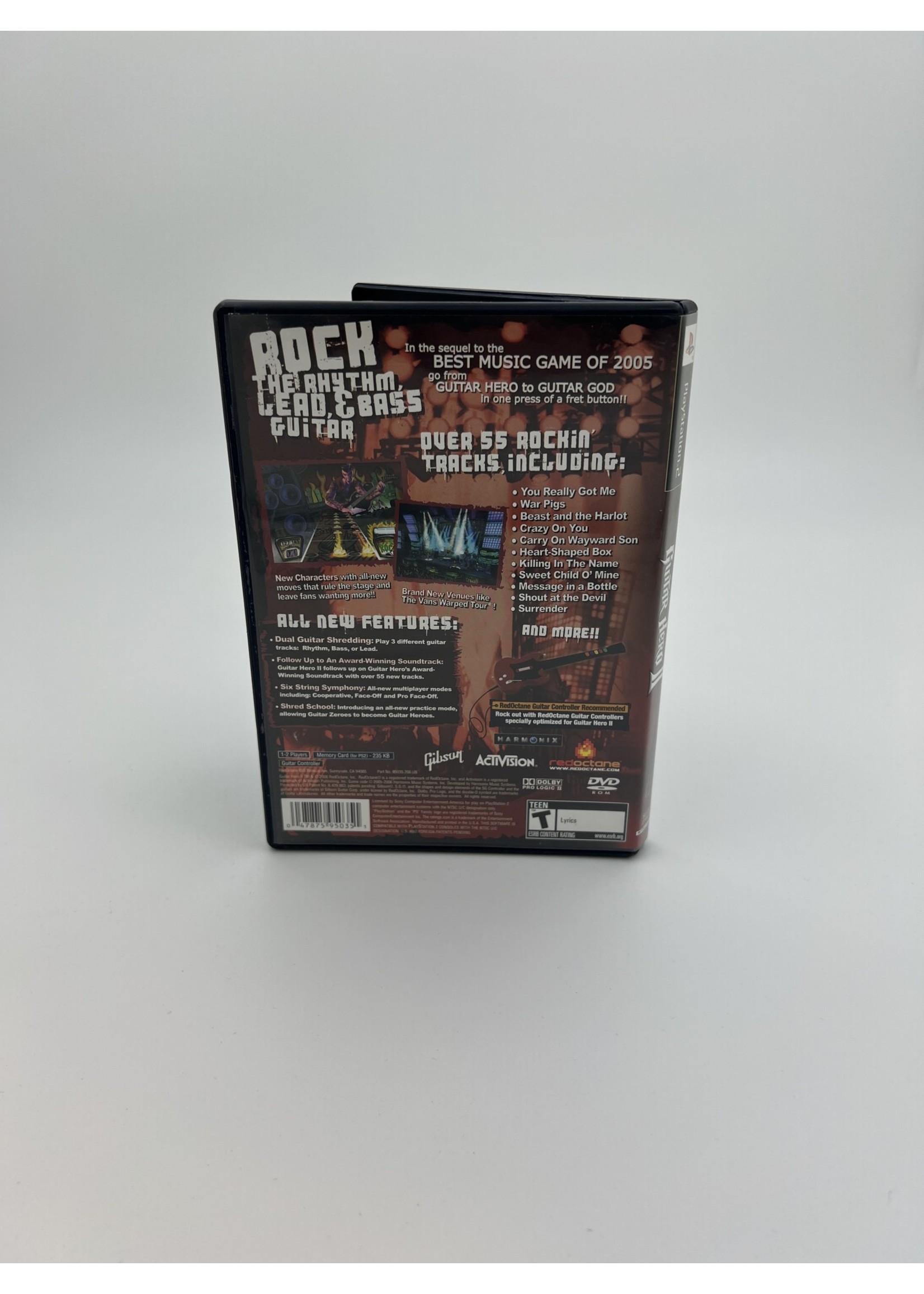 Xbox Guitar Hero 2 Ps2