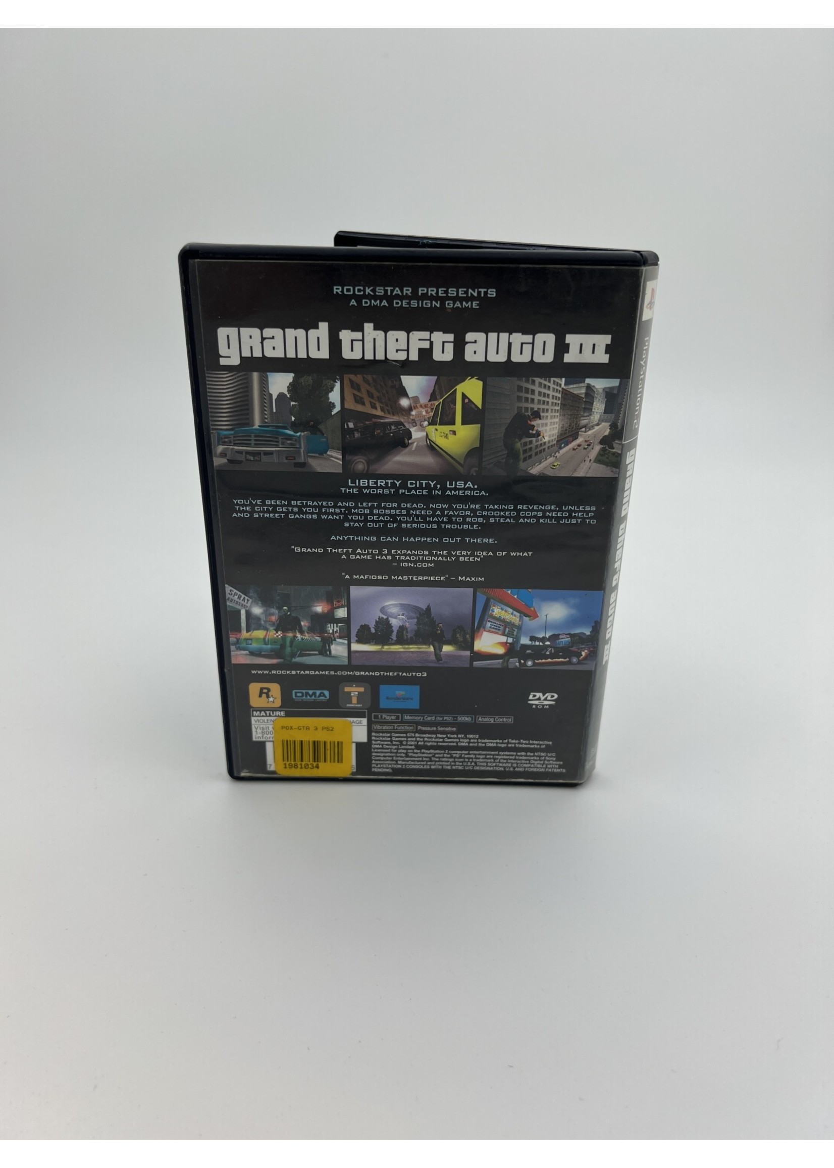 Sony Grand Theft Auto 3 PS2