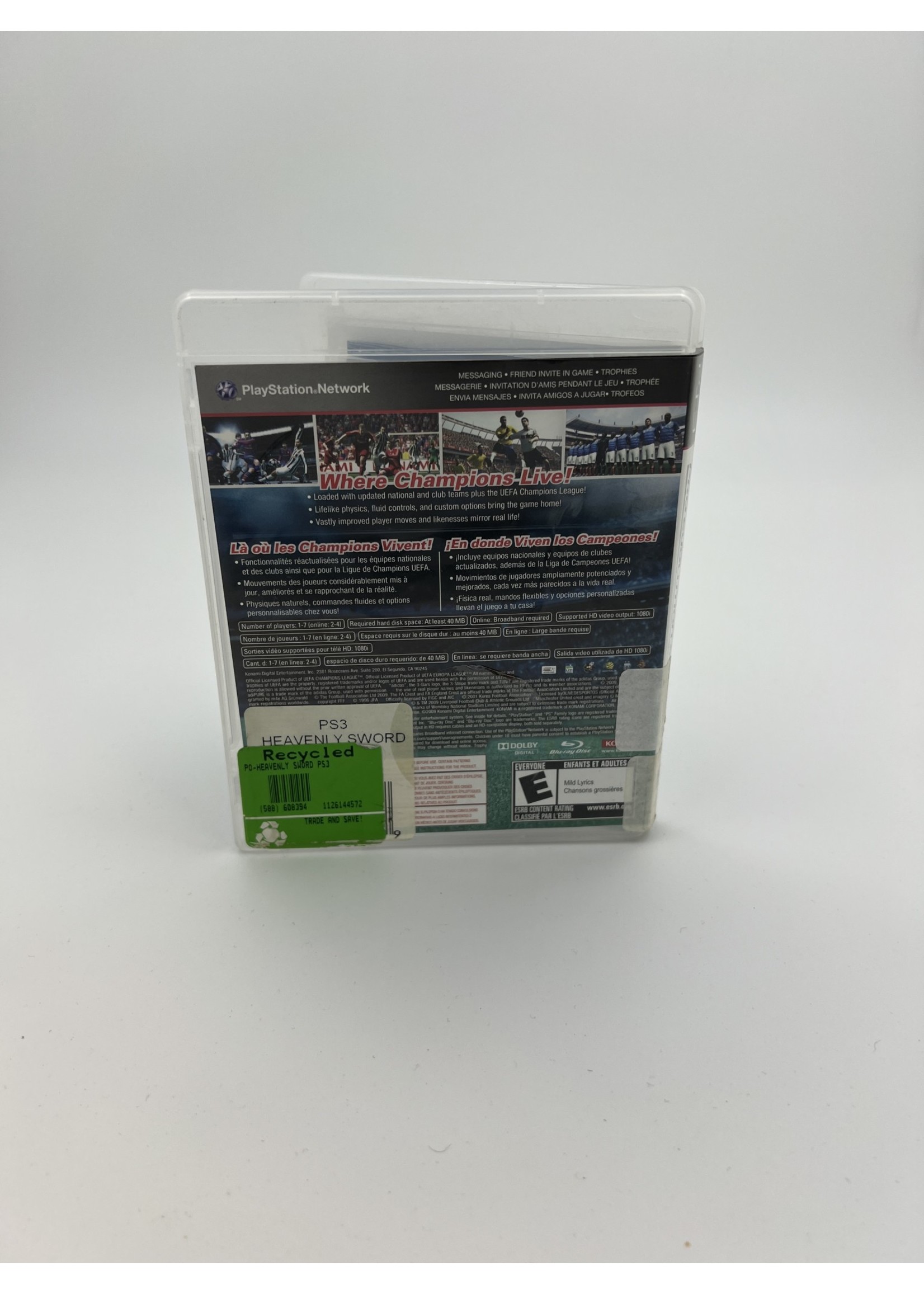 Sony Pro Evolution Soccer 2010 Ps3