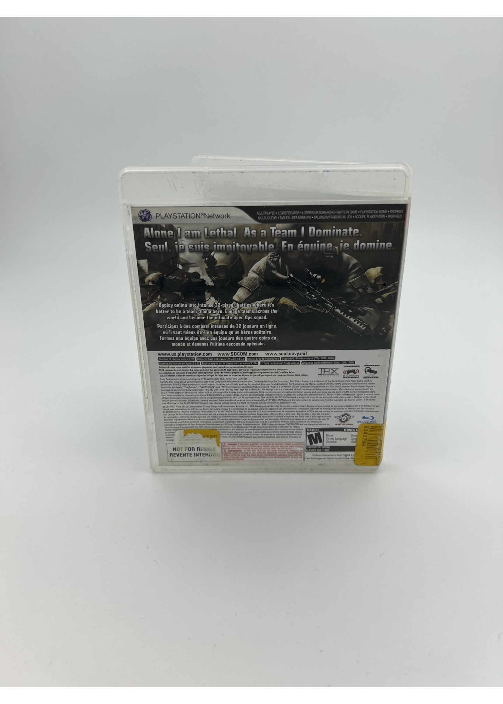 Sony Socom Confrontation Ps3