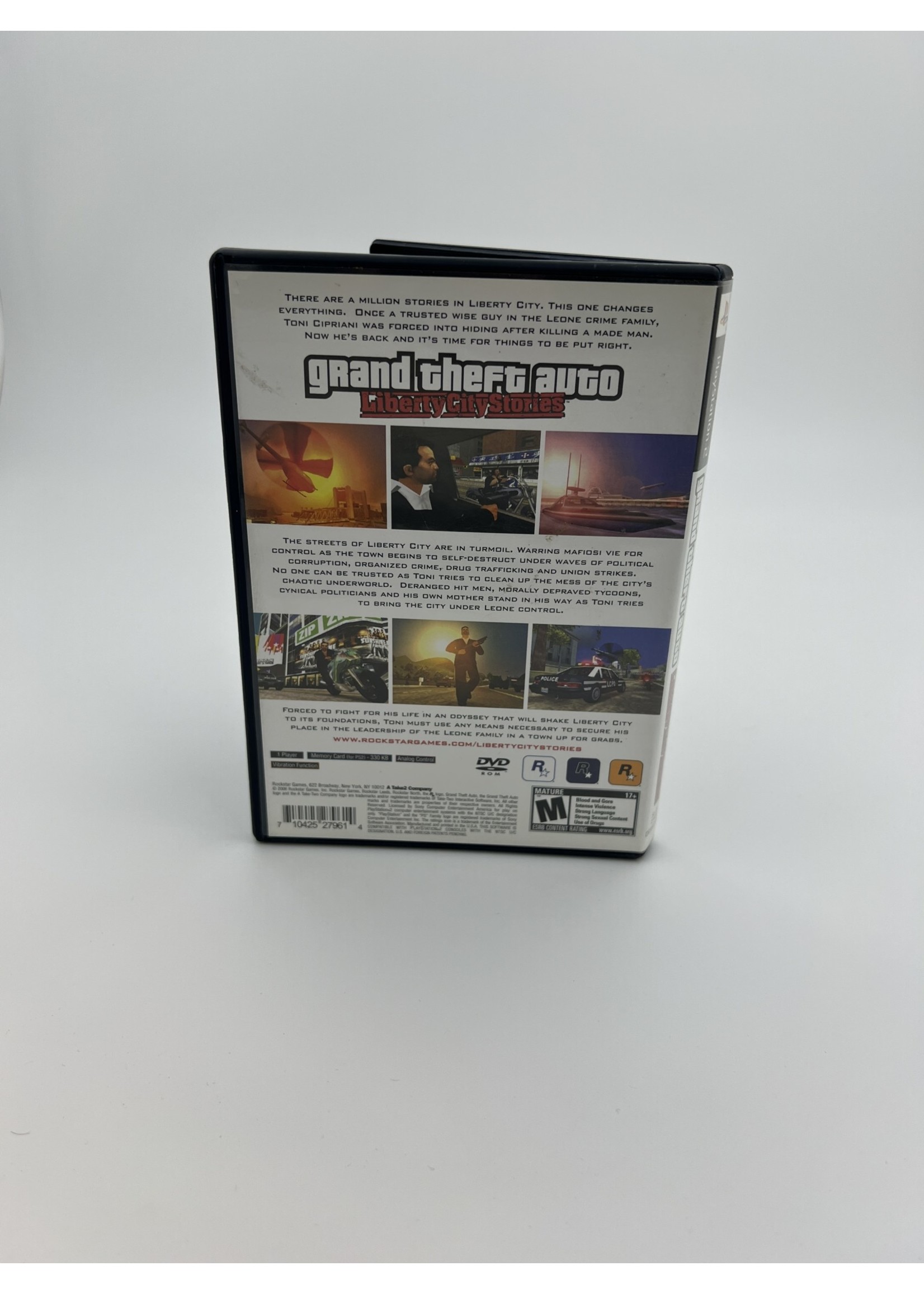 Sony Grand Theft Auto Liberty City Stories Ps2