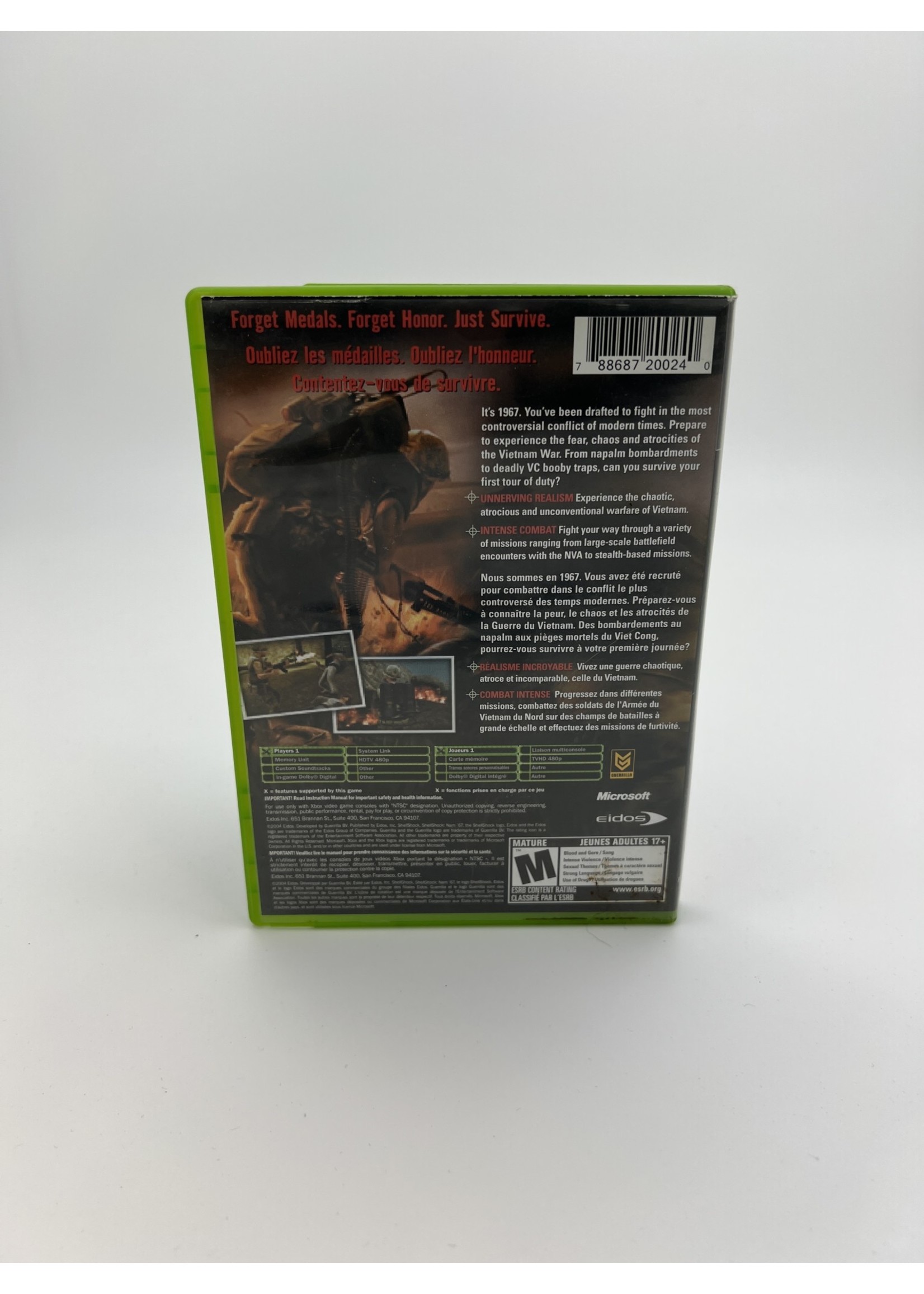 Xbox Shellshock Nam 67 Xbox