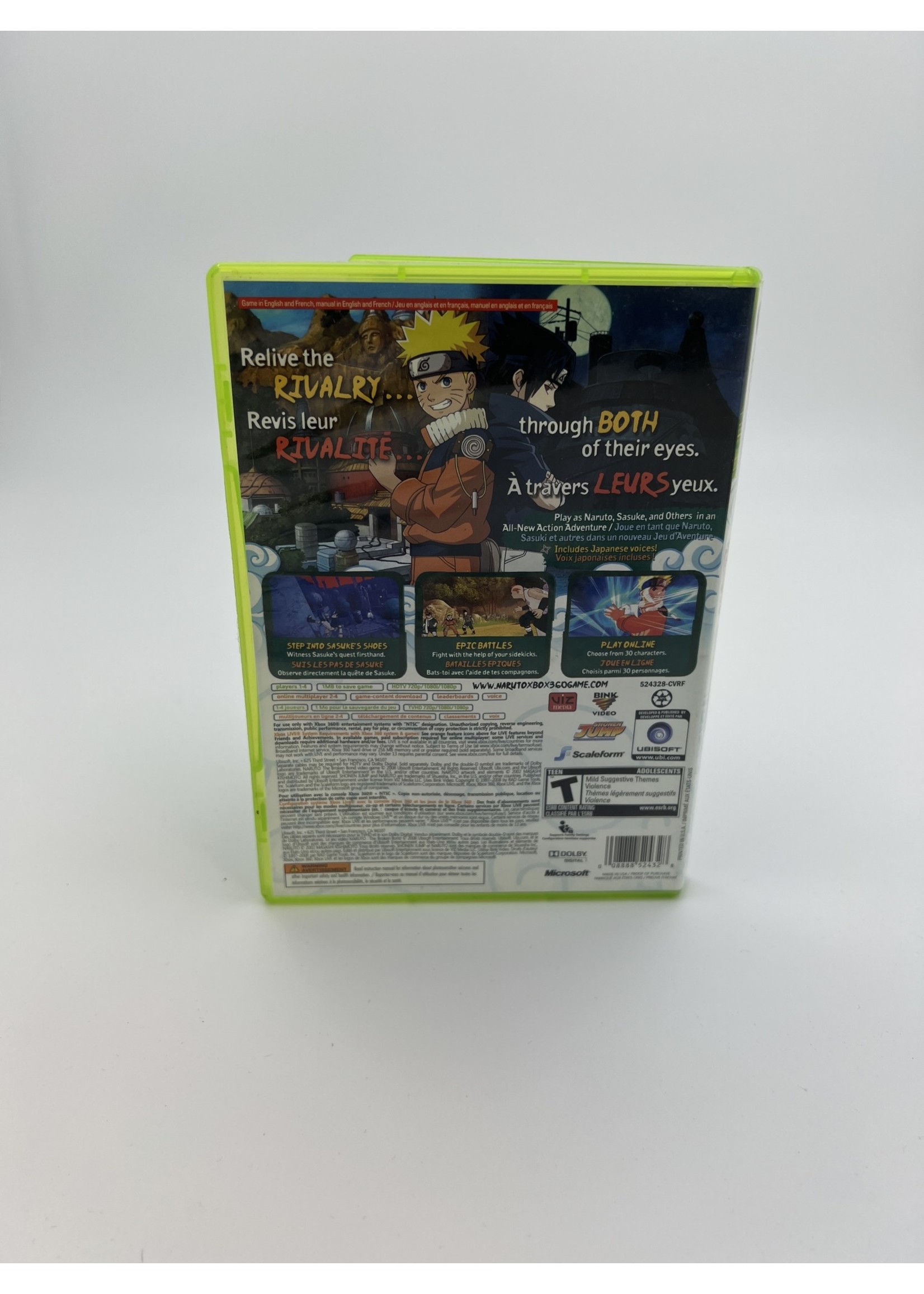 Xbox Naruto The Broken Bond Xbox 360