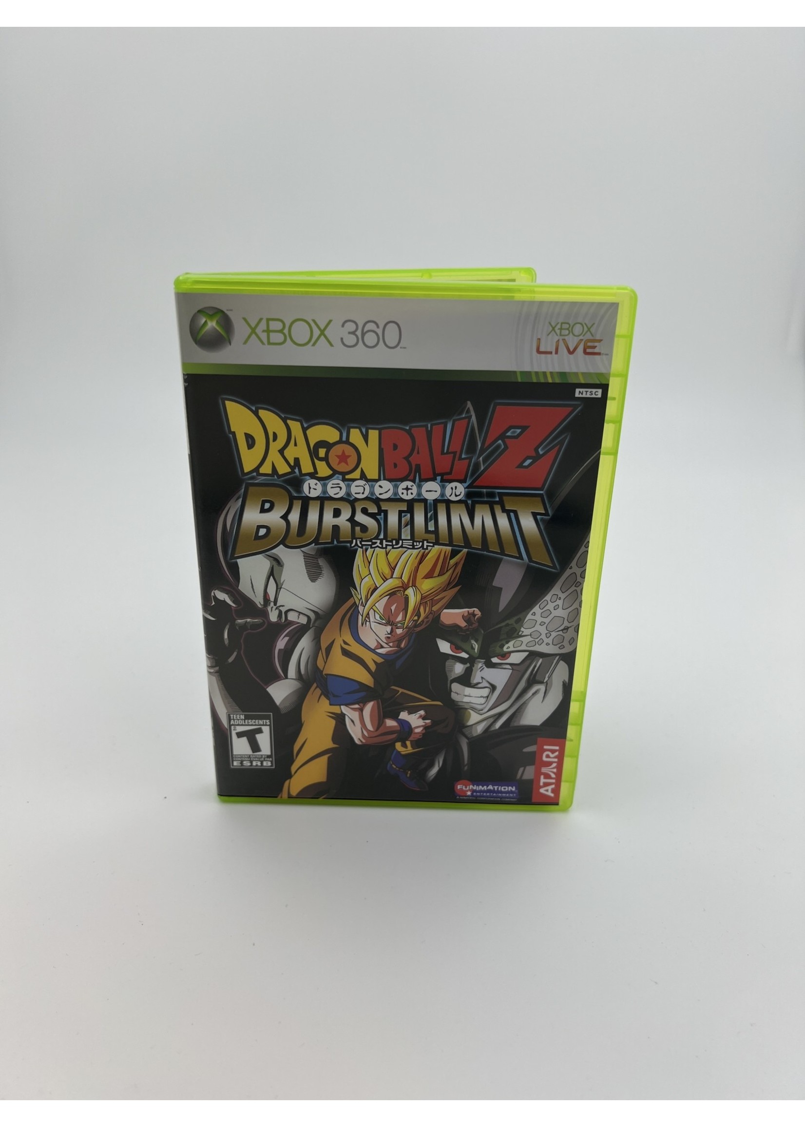 Xbox Dragon Ball Z Burst Limit Xbox 360