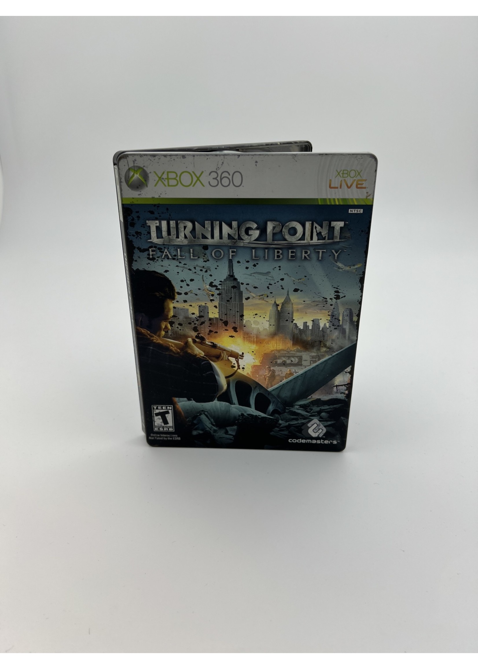 Xbox Turning Point Fall Of Liberty Steel Book Edition Xbox 360