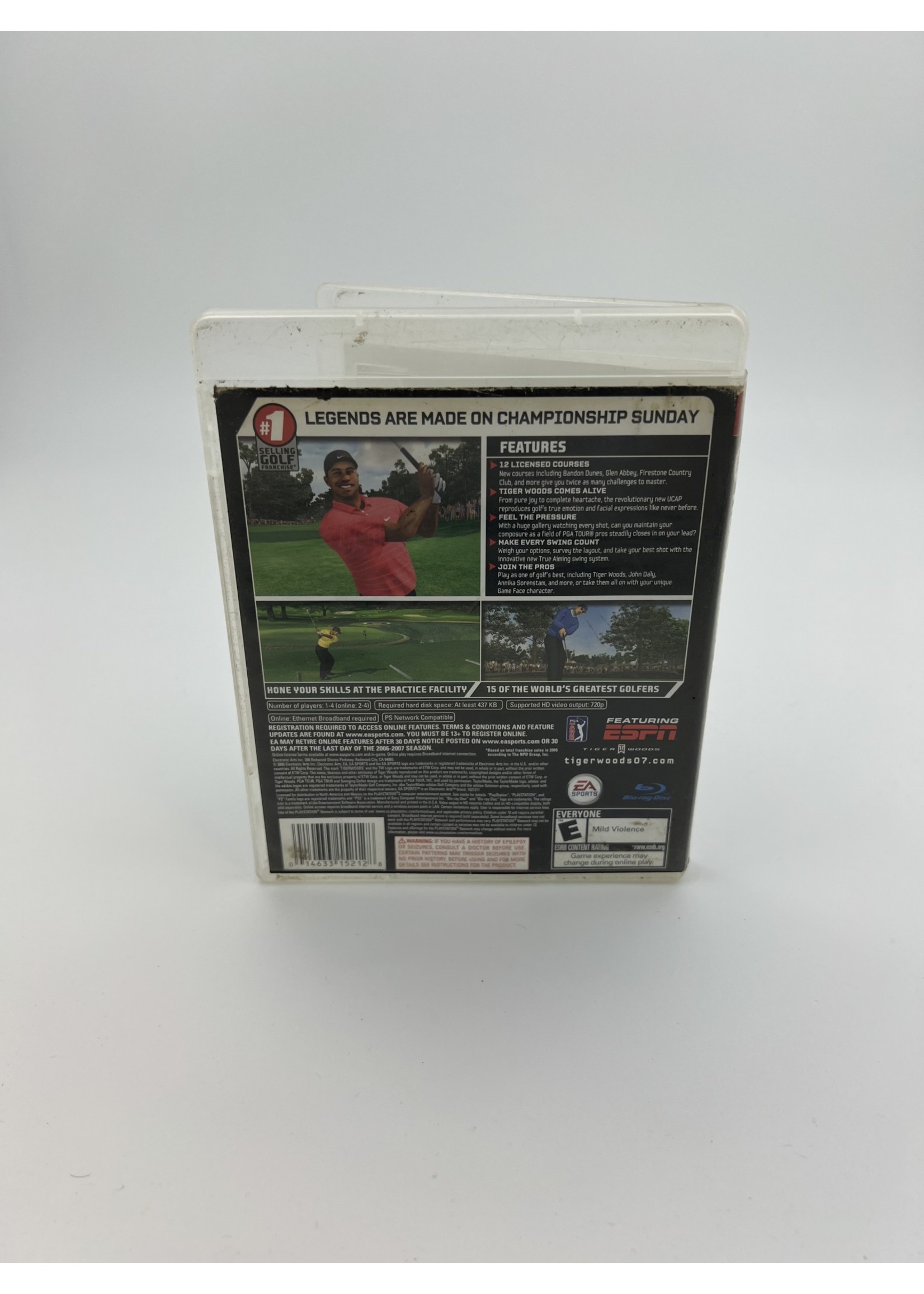 Sony Tiger Woods Pga Tour 07 Ps3