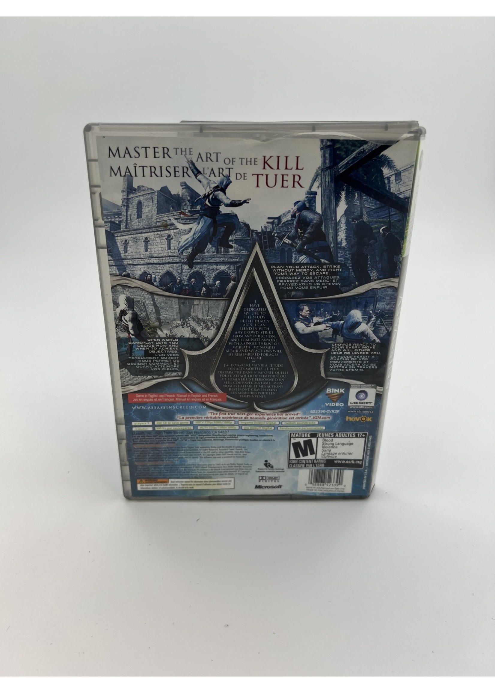 Xbox Assassins Creed Xbox 360