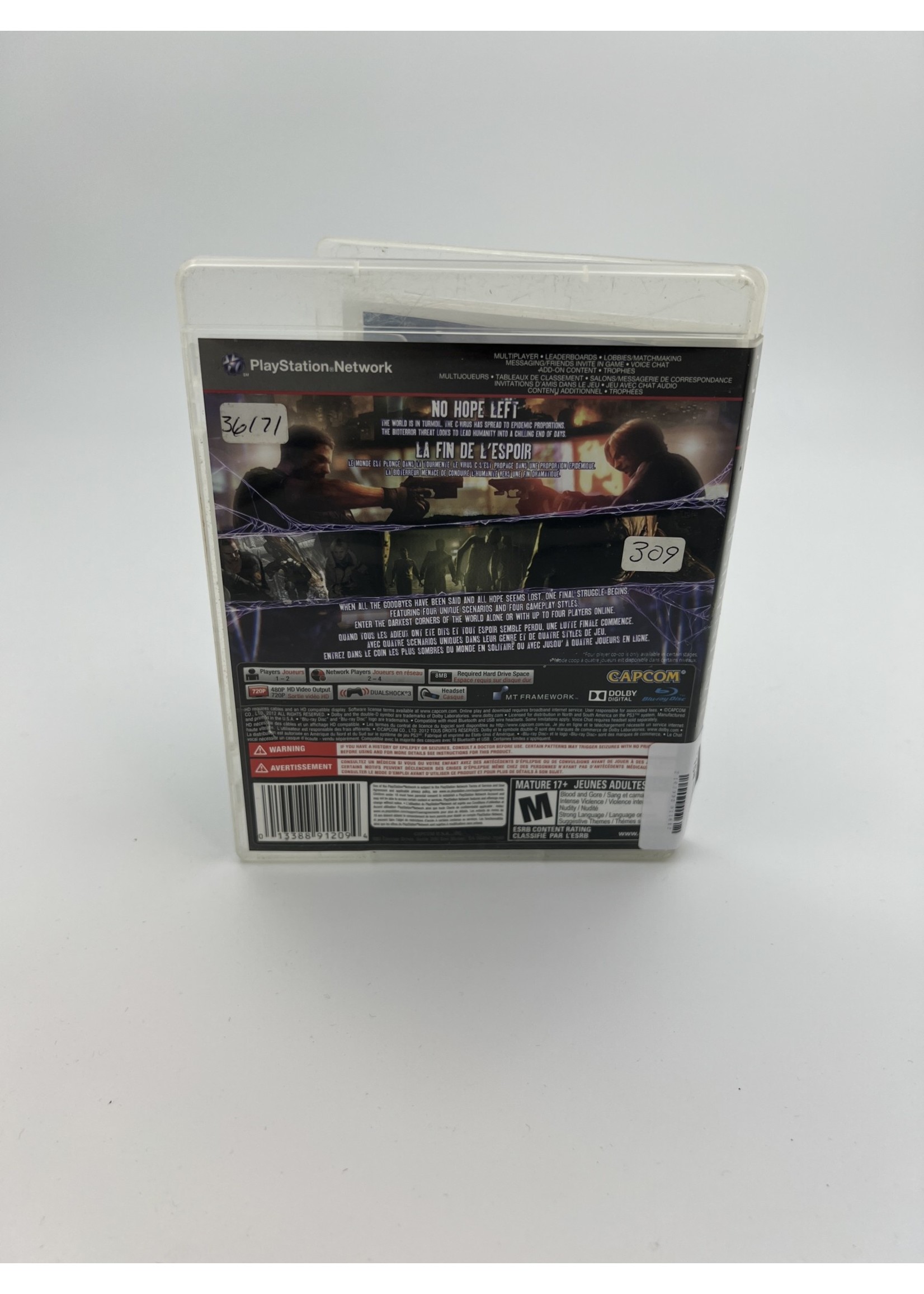 Sony Resident Evil 6 PS3