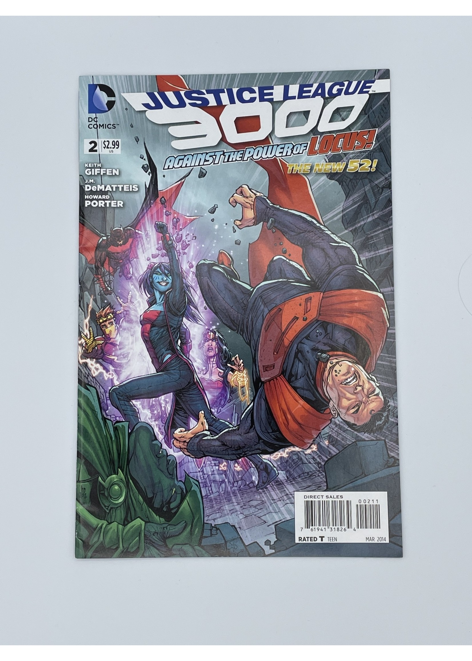 DC Justice League 3000 #2 Dc March 2014