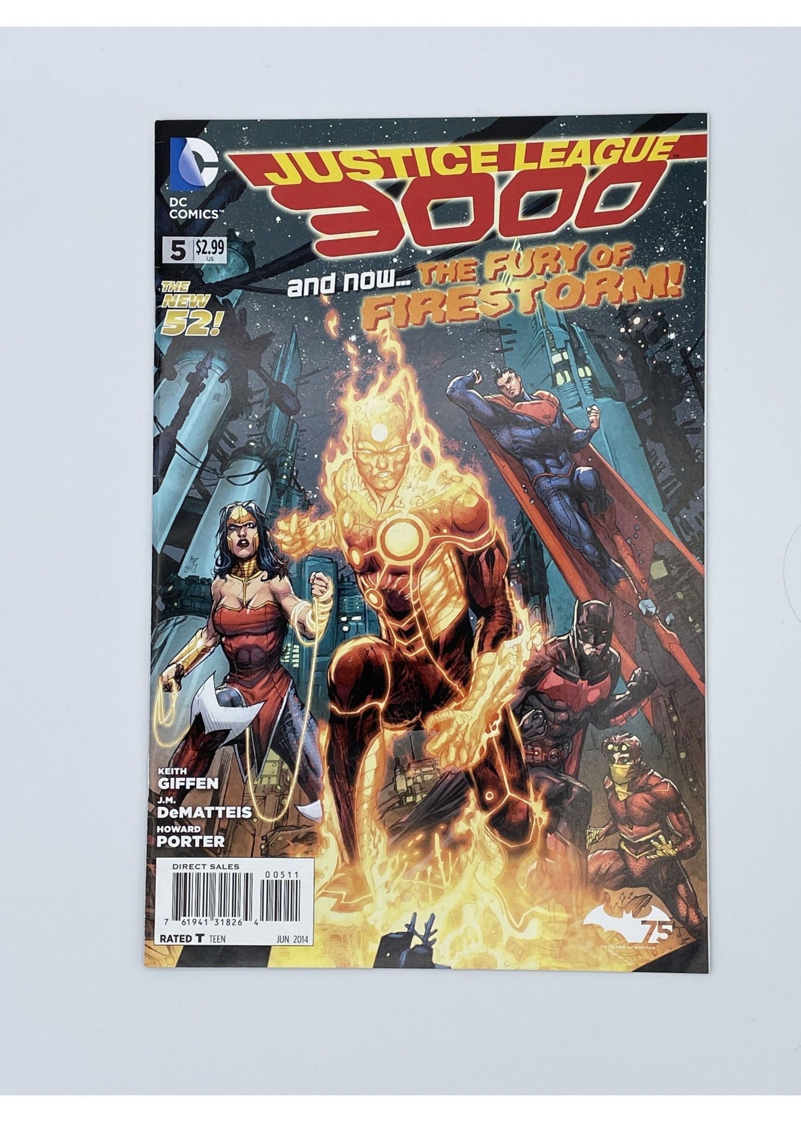 DC Justice League 3000 #5 Dc June 2014