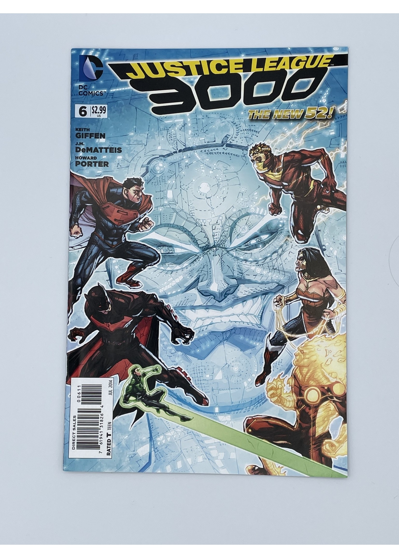 DC Justice League 3000 #6 Dc July 2014