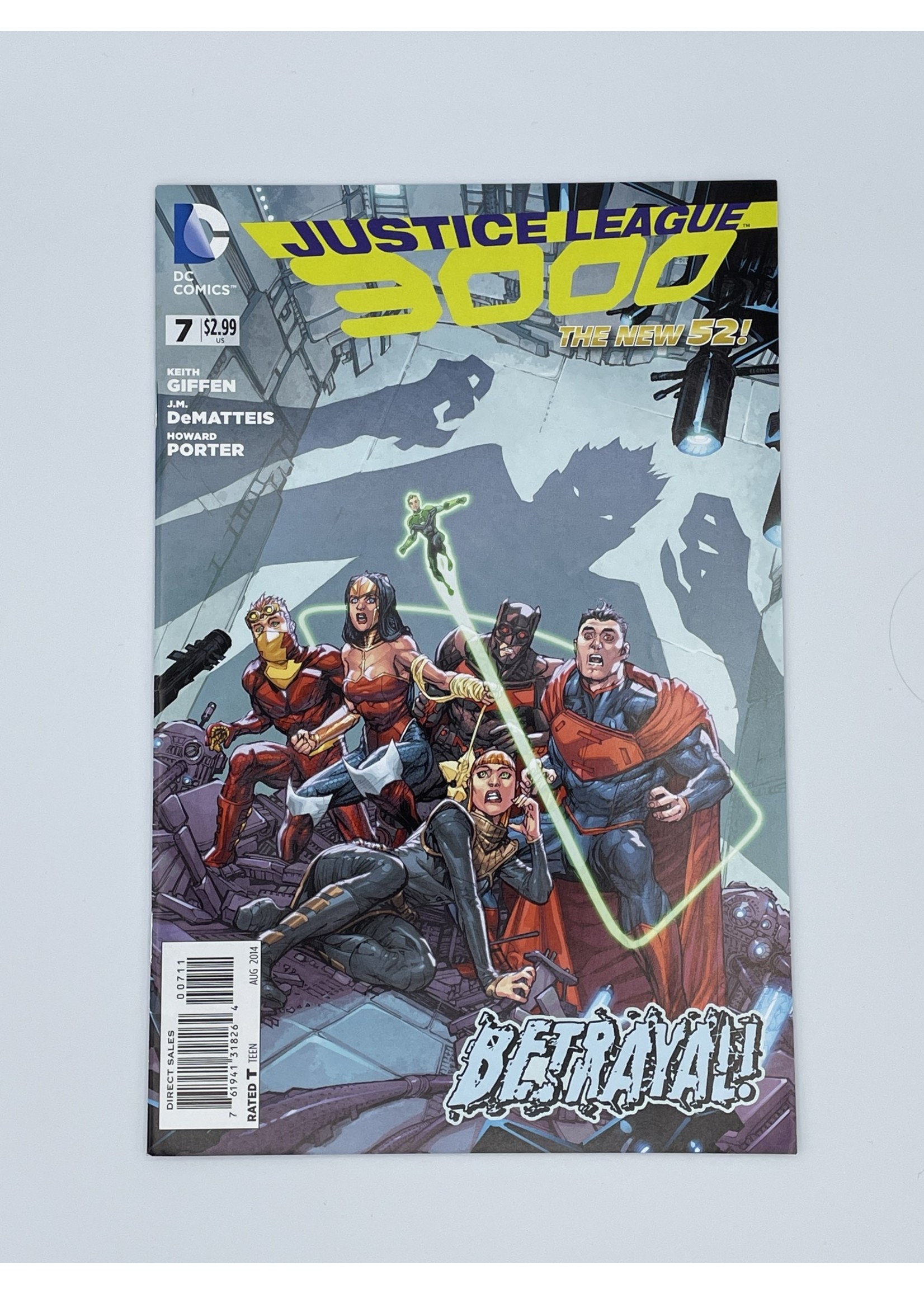 DC Justice League 3000 #7 Dc August 2014