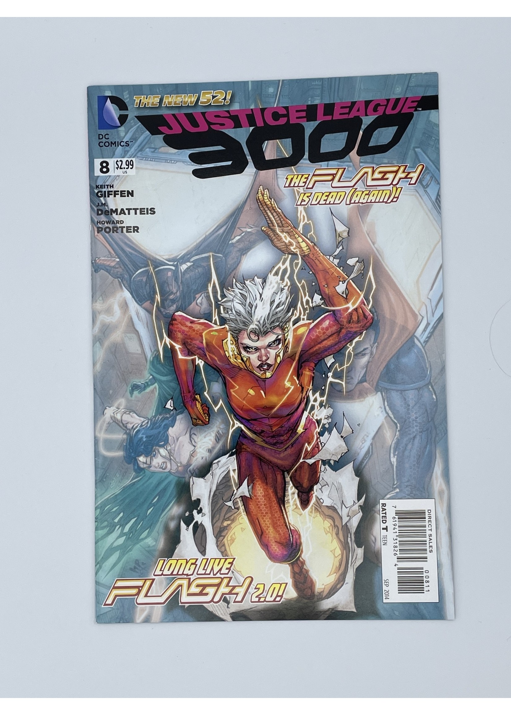DC Justice League 3000 #8 Dc September 2014
