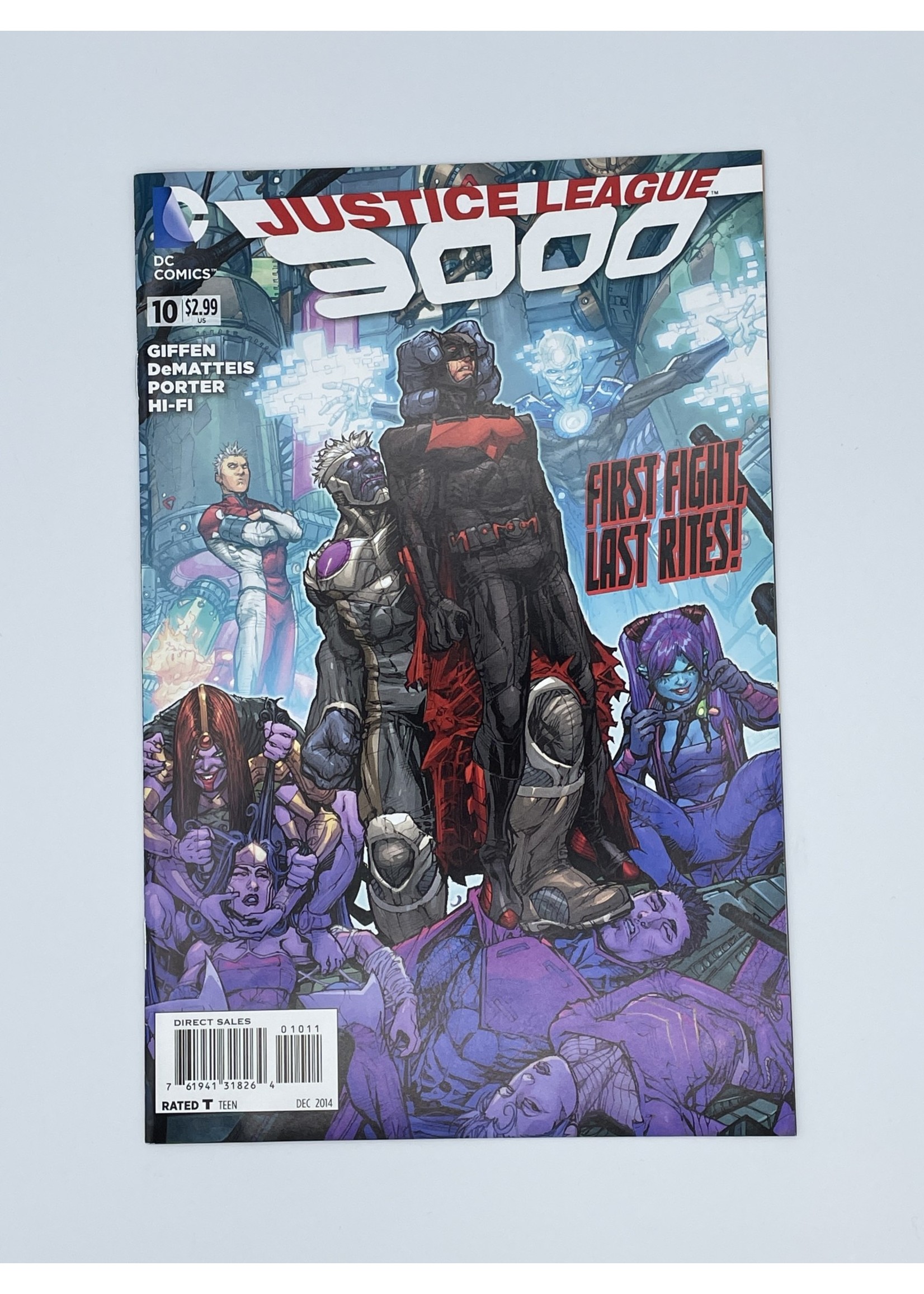DC Justice League 3000 #10 Dc December 2014