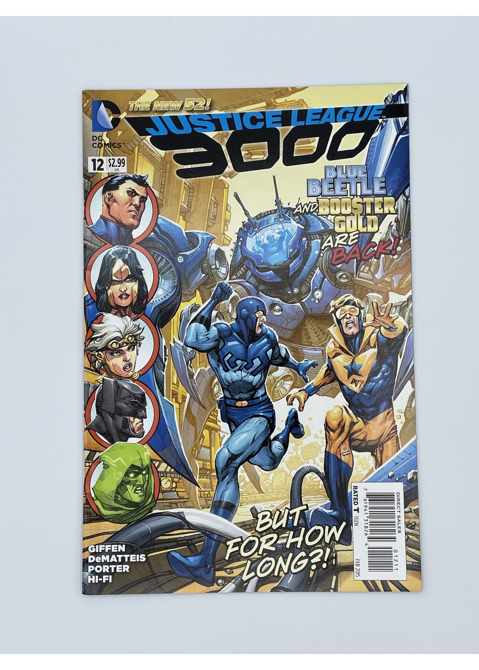 DC Justice League 3000 #12 Dc February 2015