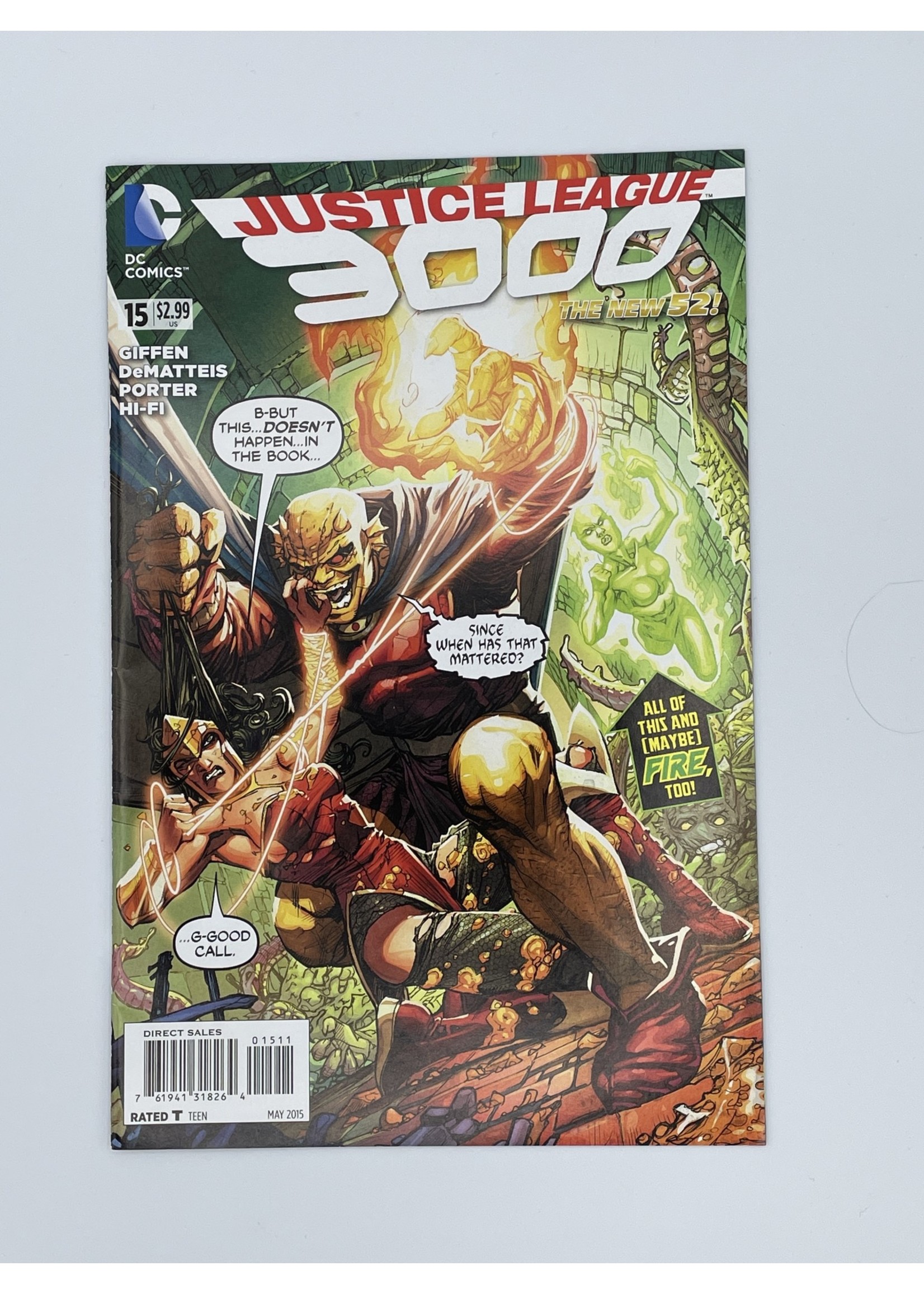 DC Justice League 3000 #15 Dc May 2015