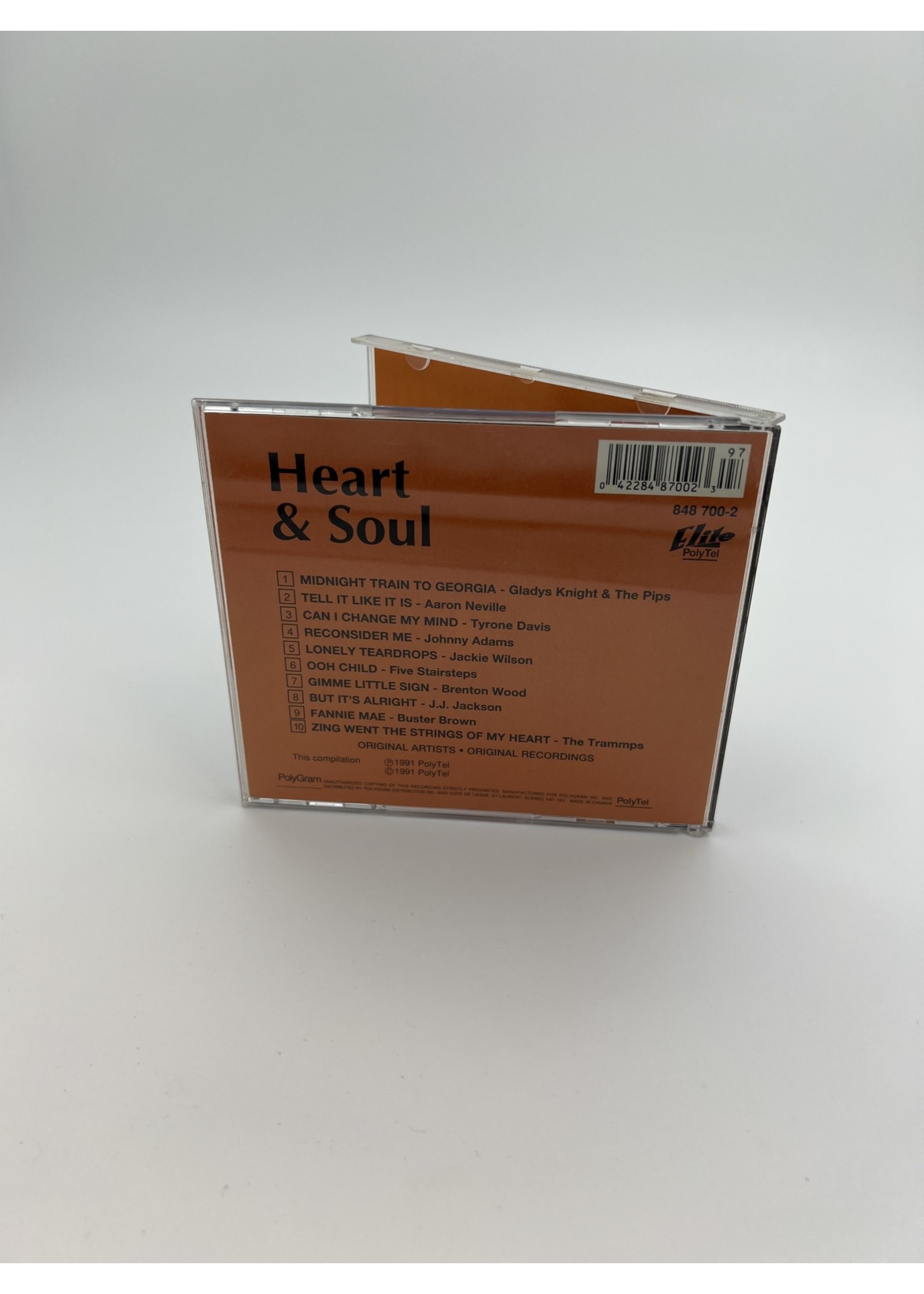 CD Heart And Soul Various Artist Cd