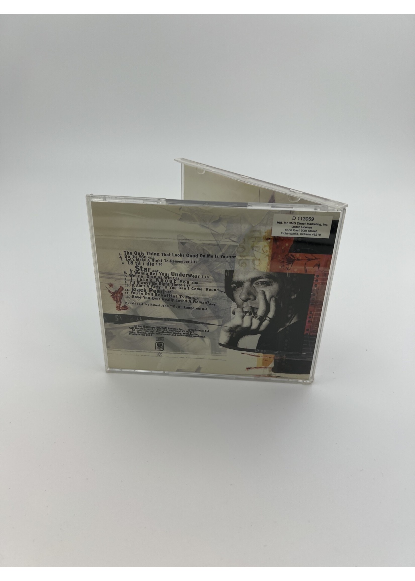 CD Bryan Adams 18 Till I Die Cd