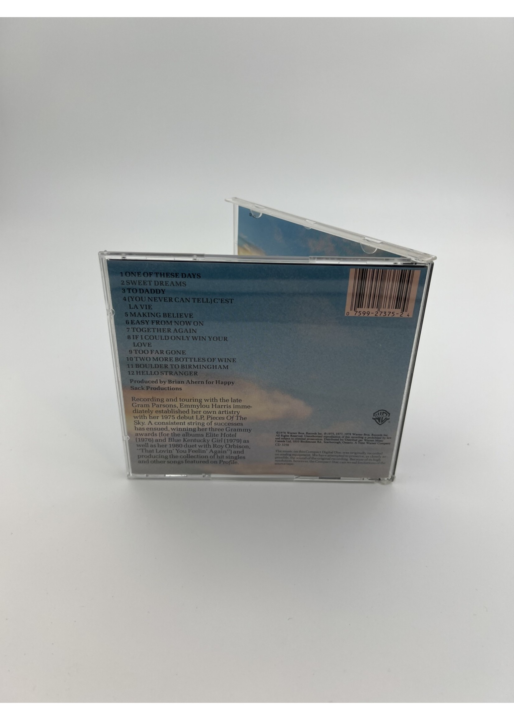 CD Profile Best Of Emmylou Harris Cd