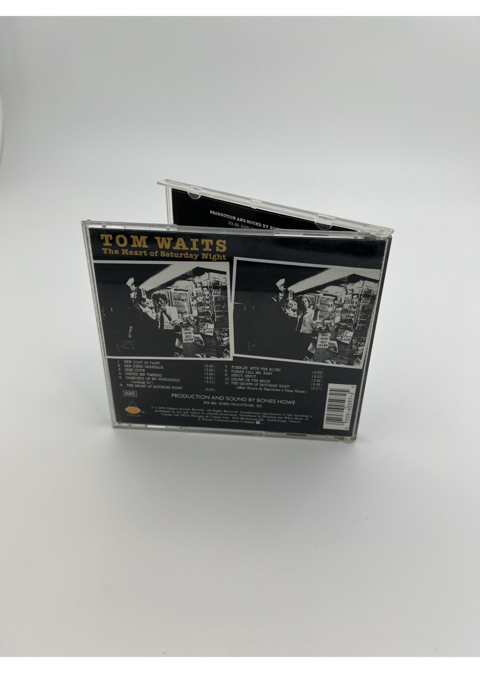 CD Tom Waits The Heart Of Saturday Night Cd