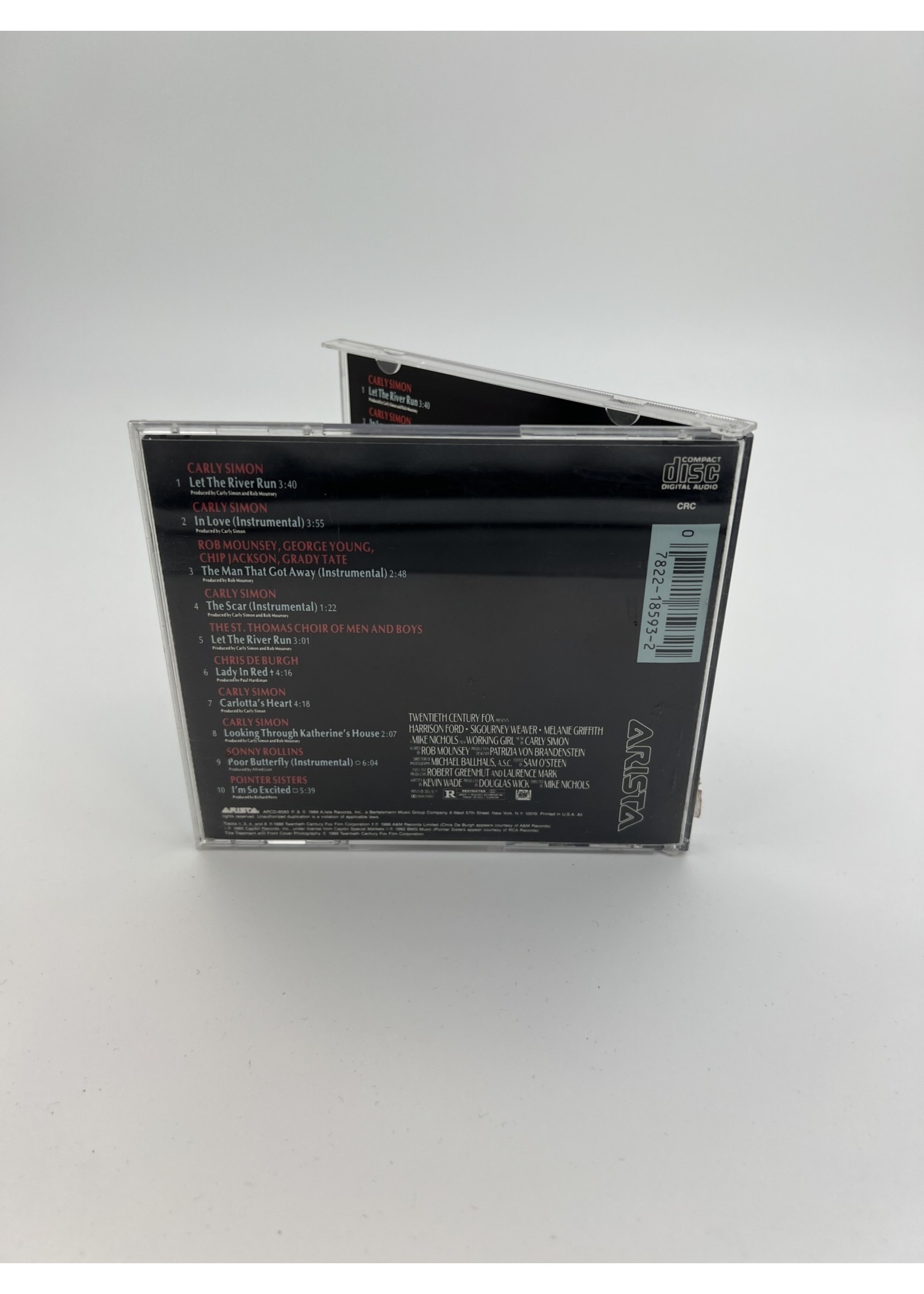 CD Working Girl Motion Picture Soundtrack Cd