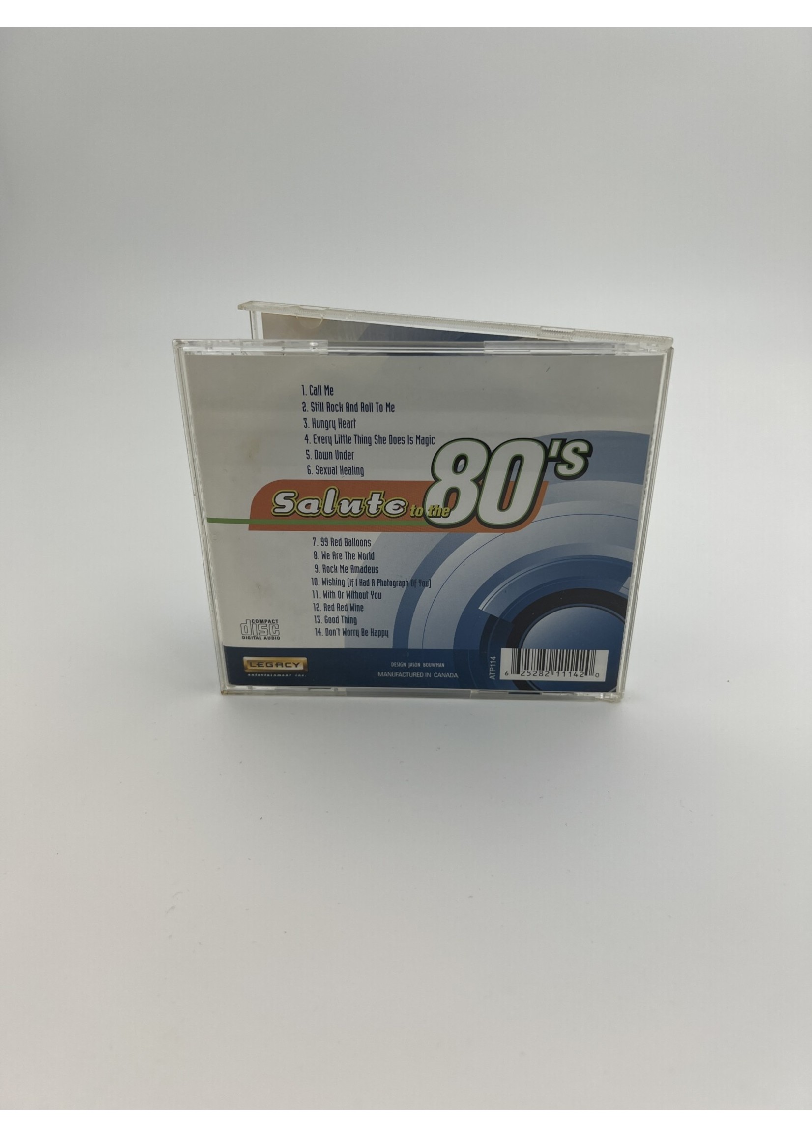 CD Salute To The 80S Various Artists Cd