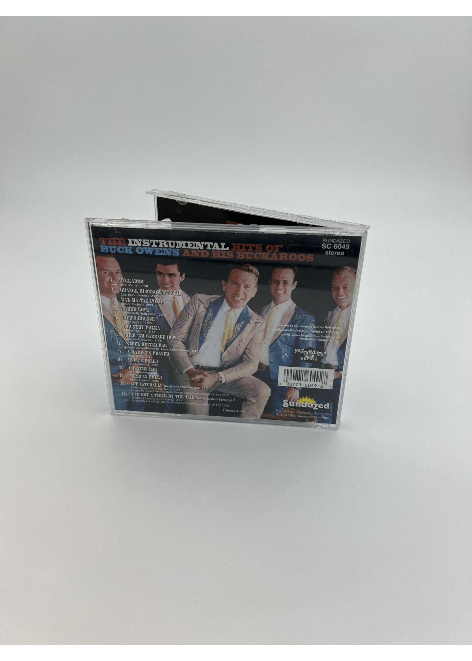 CD The Instrumental Hits Of Buck Owens And His Buckaroos Cd