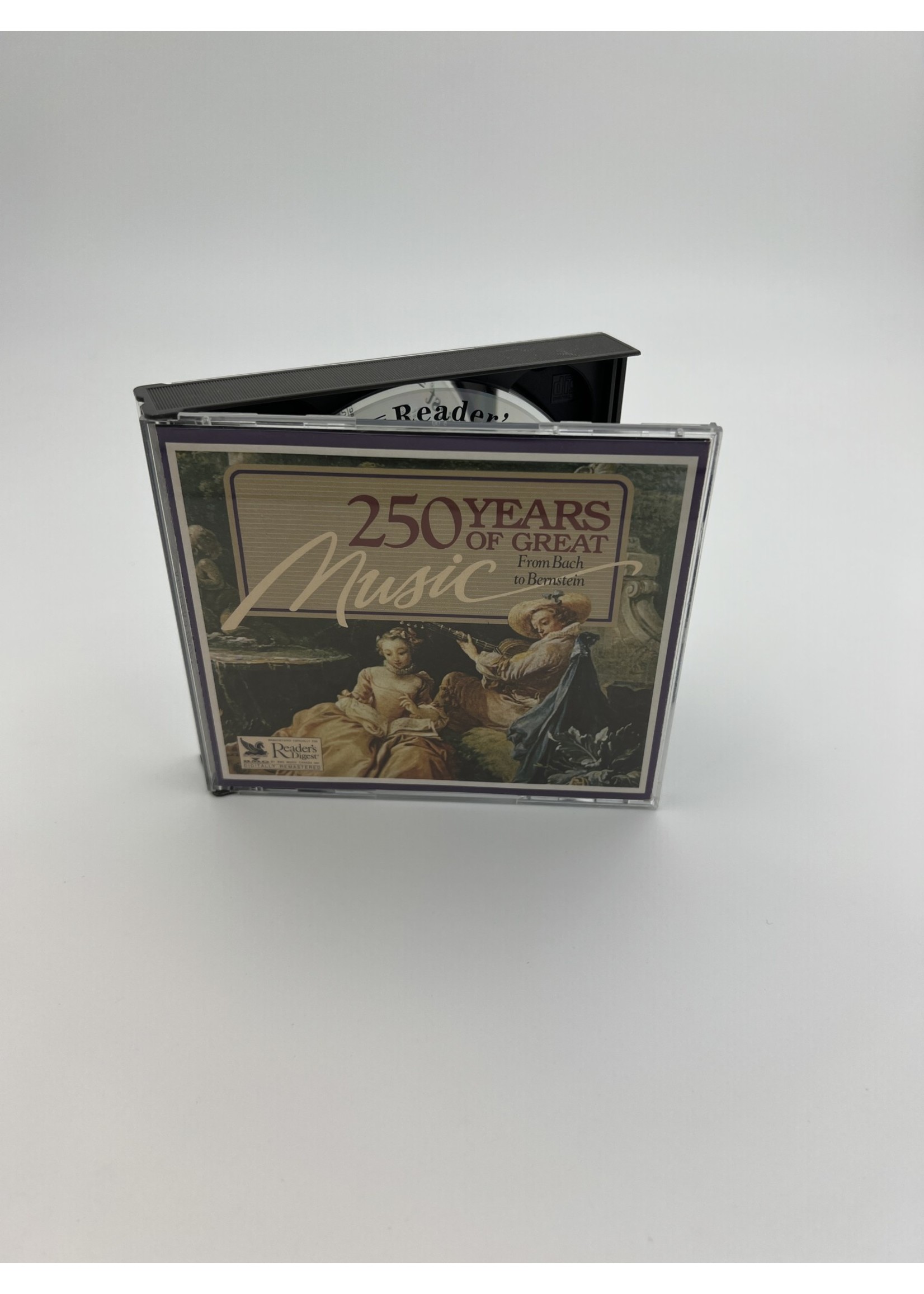 CD 250 Years Of Great Music From Bach To Bernstein 4 Cd