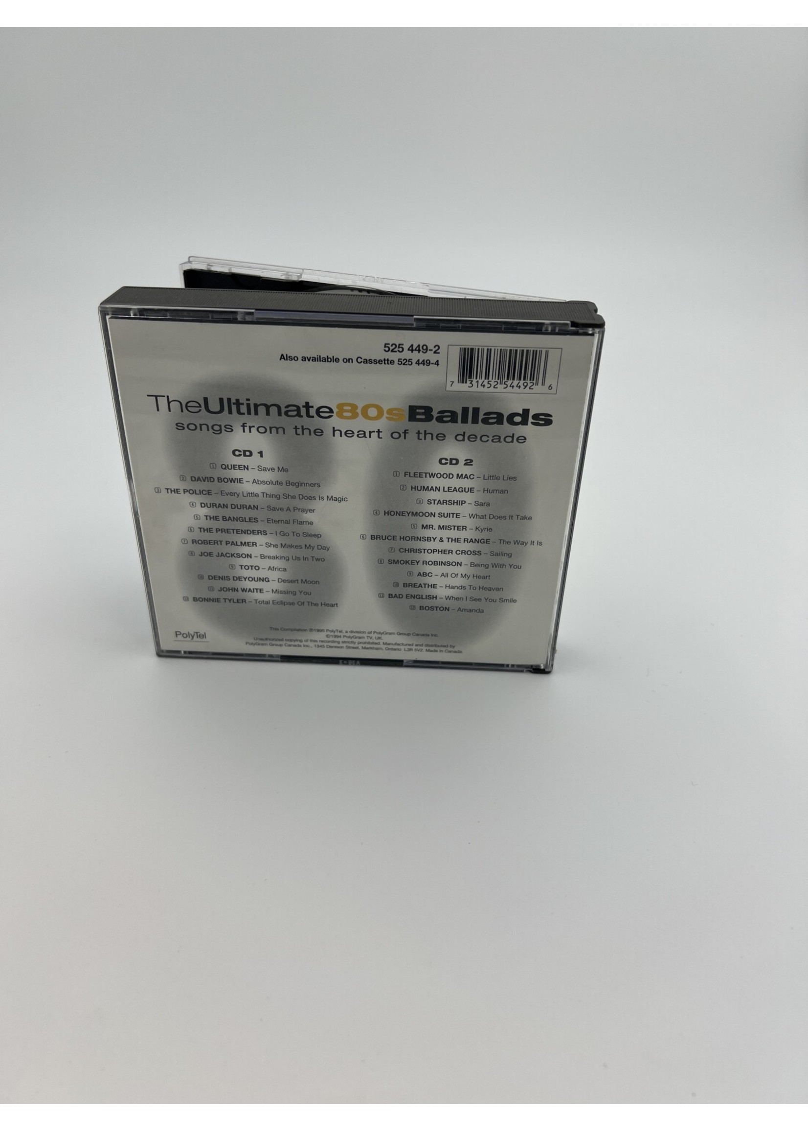 CD The Ultimate 80S Ballads 2 Cd