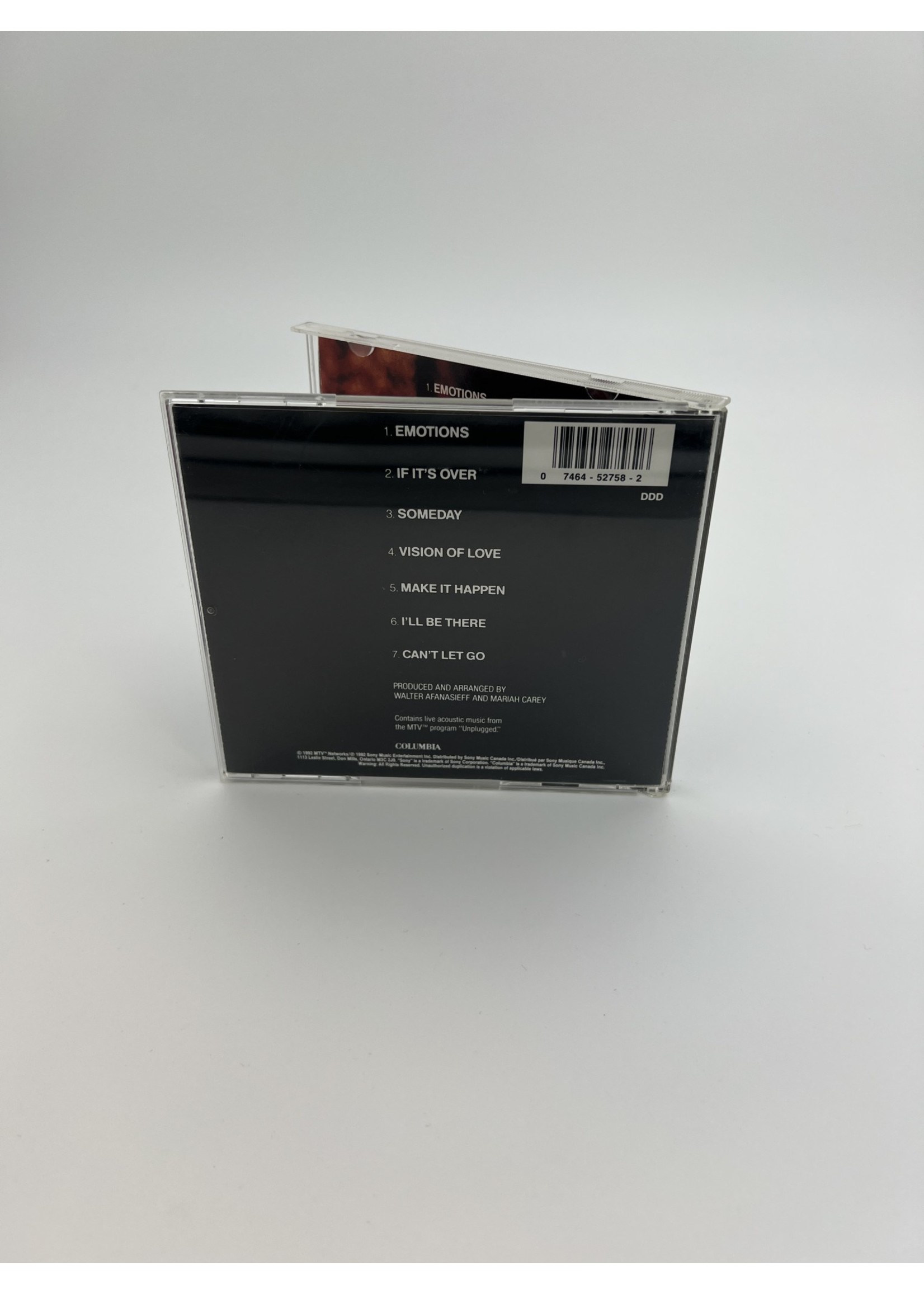 CD Mariah Carey Mtv Unplugged Cd