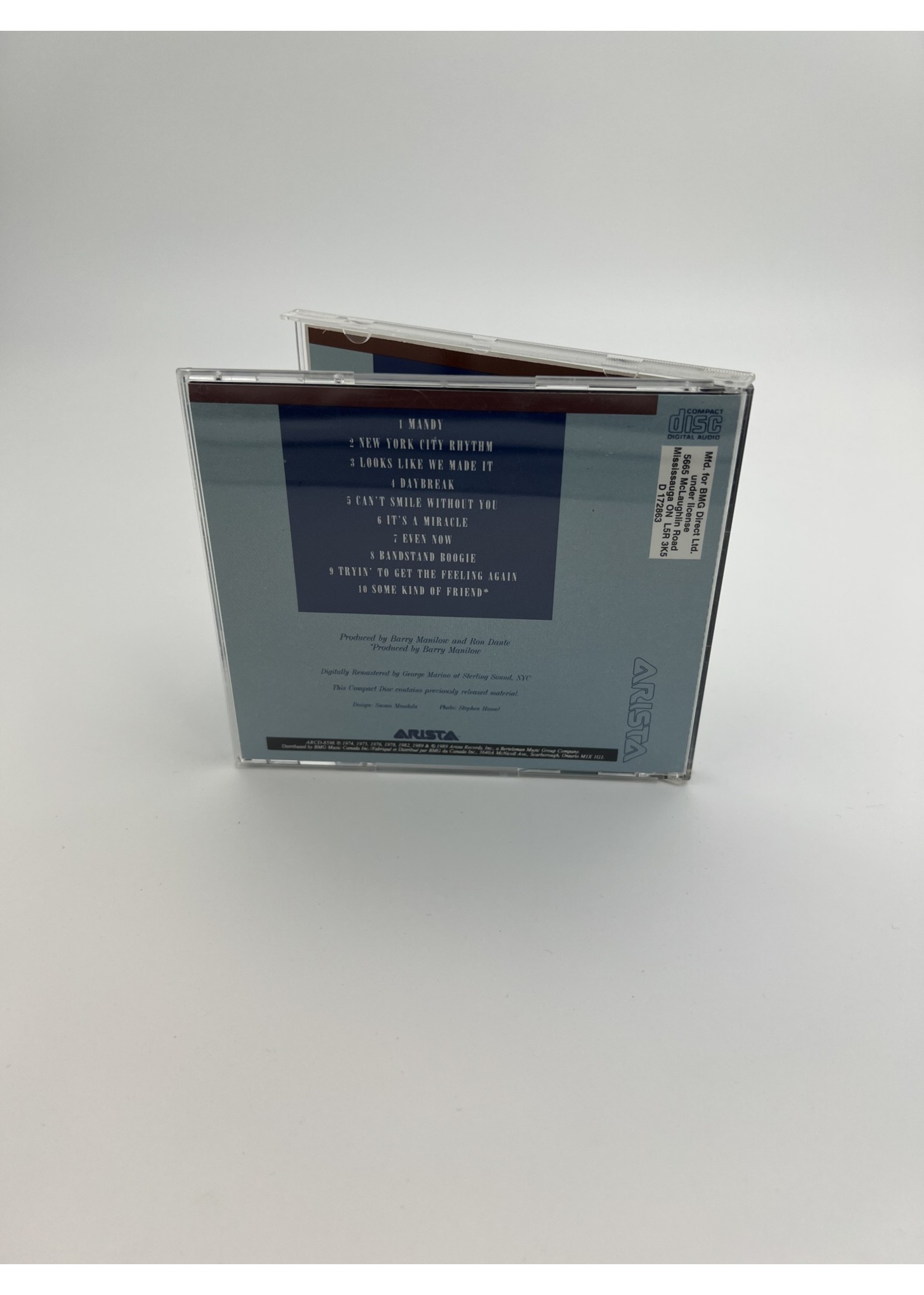 CD Barry Manilow Greatest Hits Volume 1 Cd