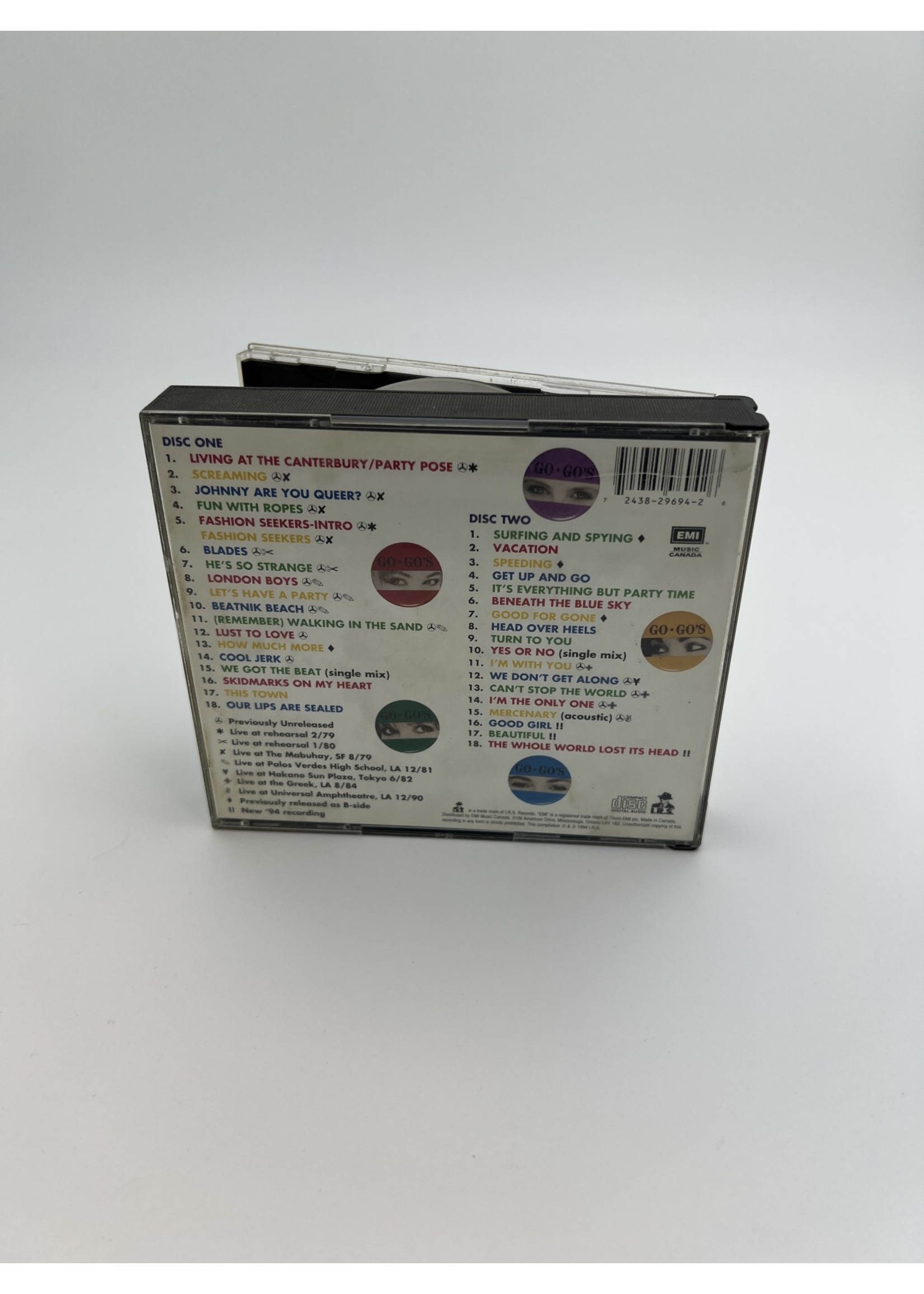 CD The Go Gos Return To The Valley Of The Go Gos 2 Cd