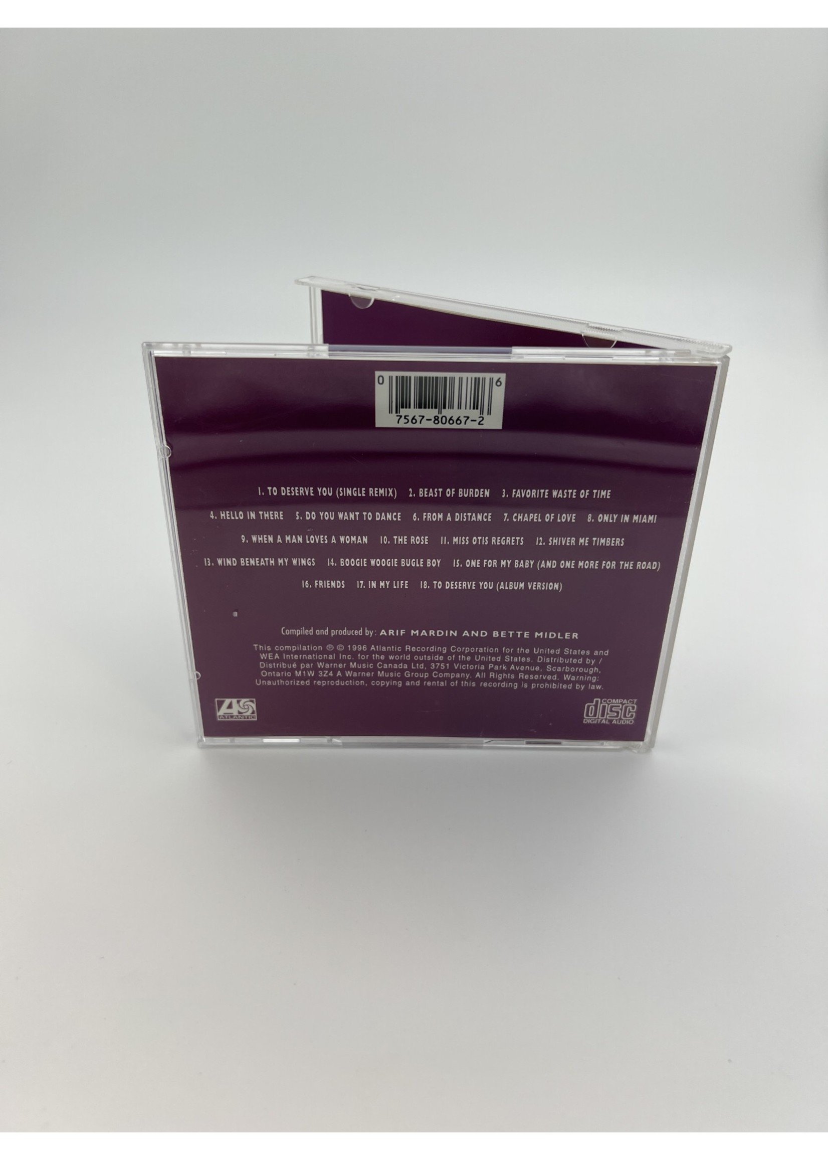 CD Bette Midler Greatest Hits Experience The Divine Cd