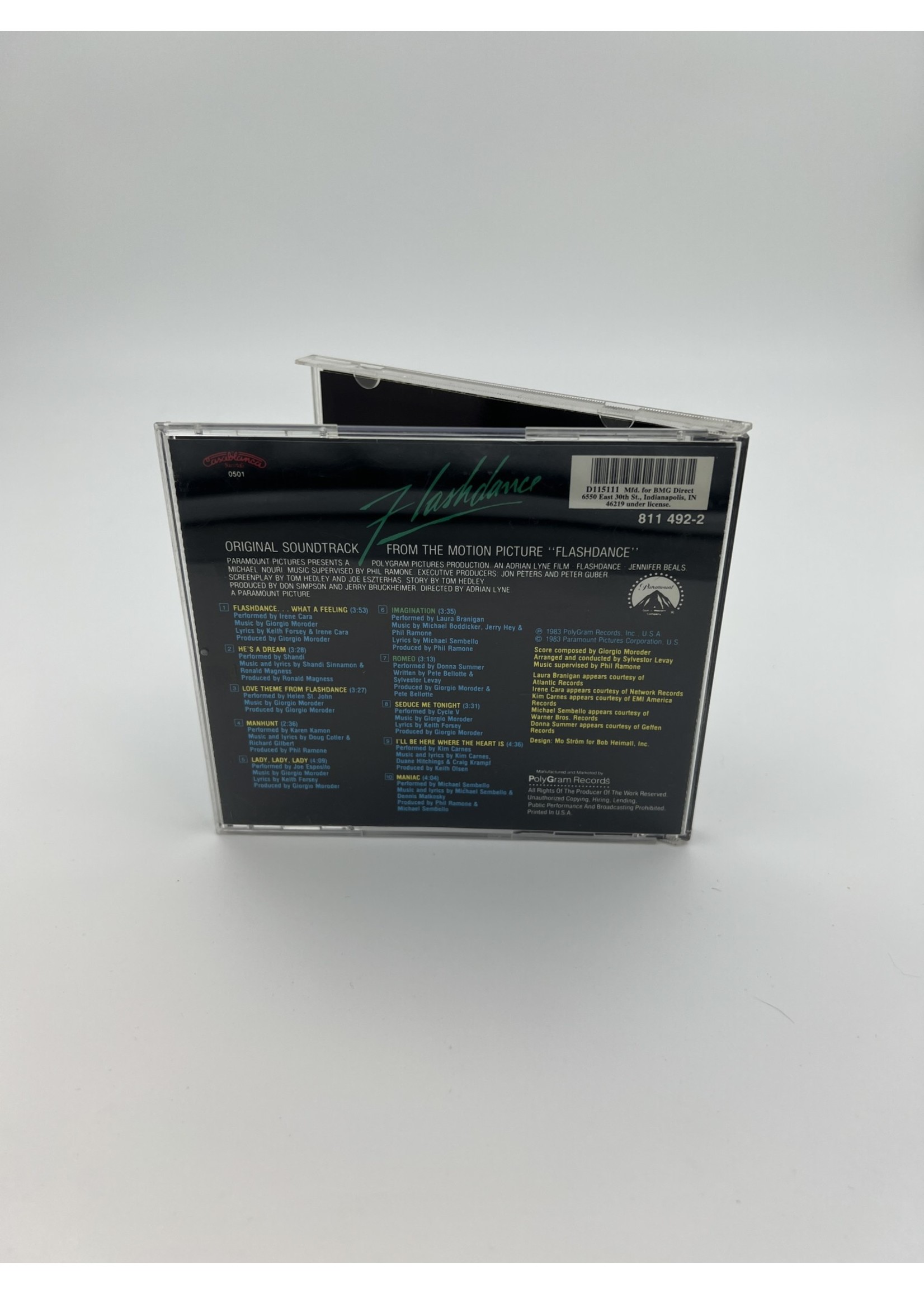 CD Flashdance Motion Picture Soundtrack Cd