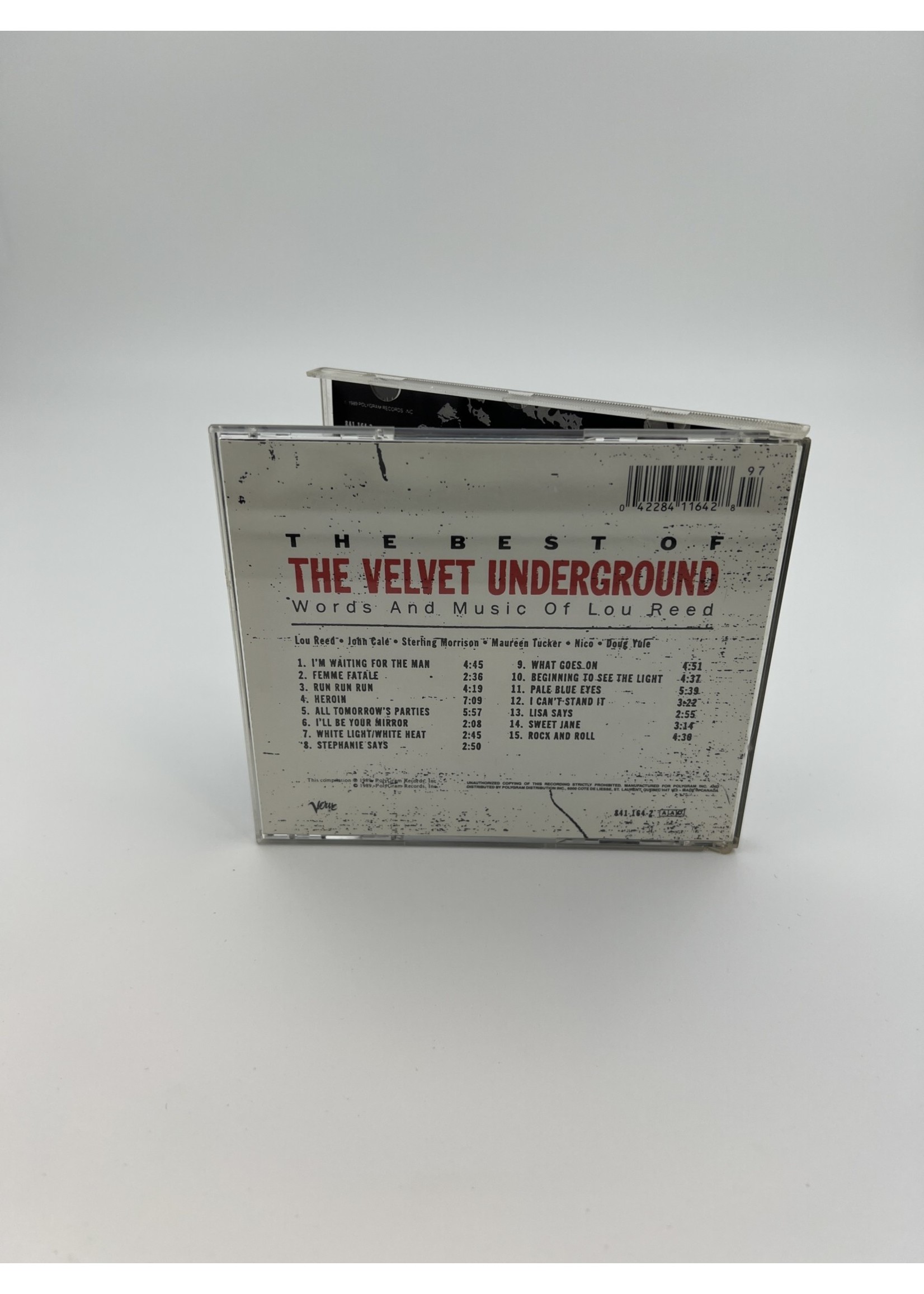 CD The Best Of The Velvet Underground Words And Music Of Lou Reed Cd