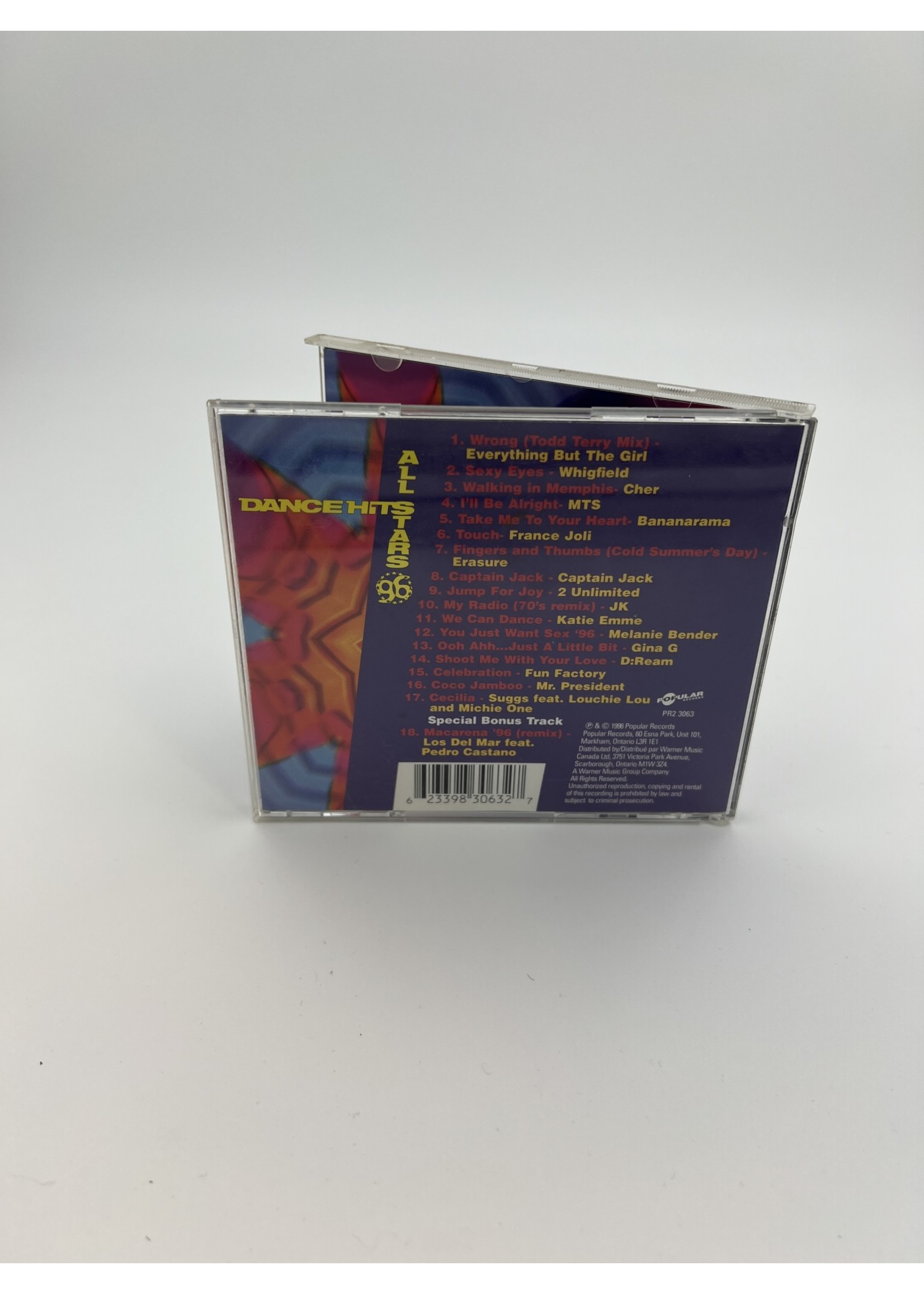 CD Dance Hits All Stars 96 Cd